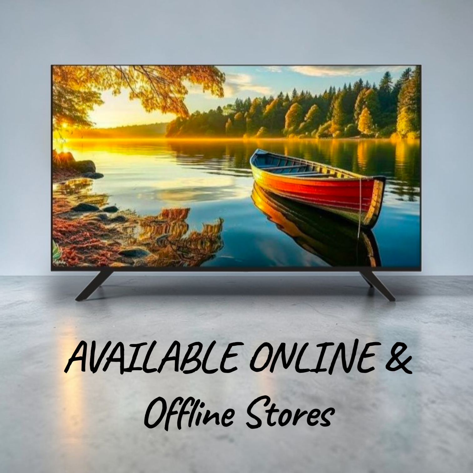  Syne India 50" Ultra Slim 4K UHD Smart TV – Majestic Series