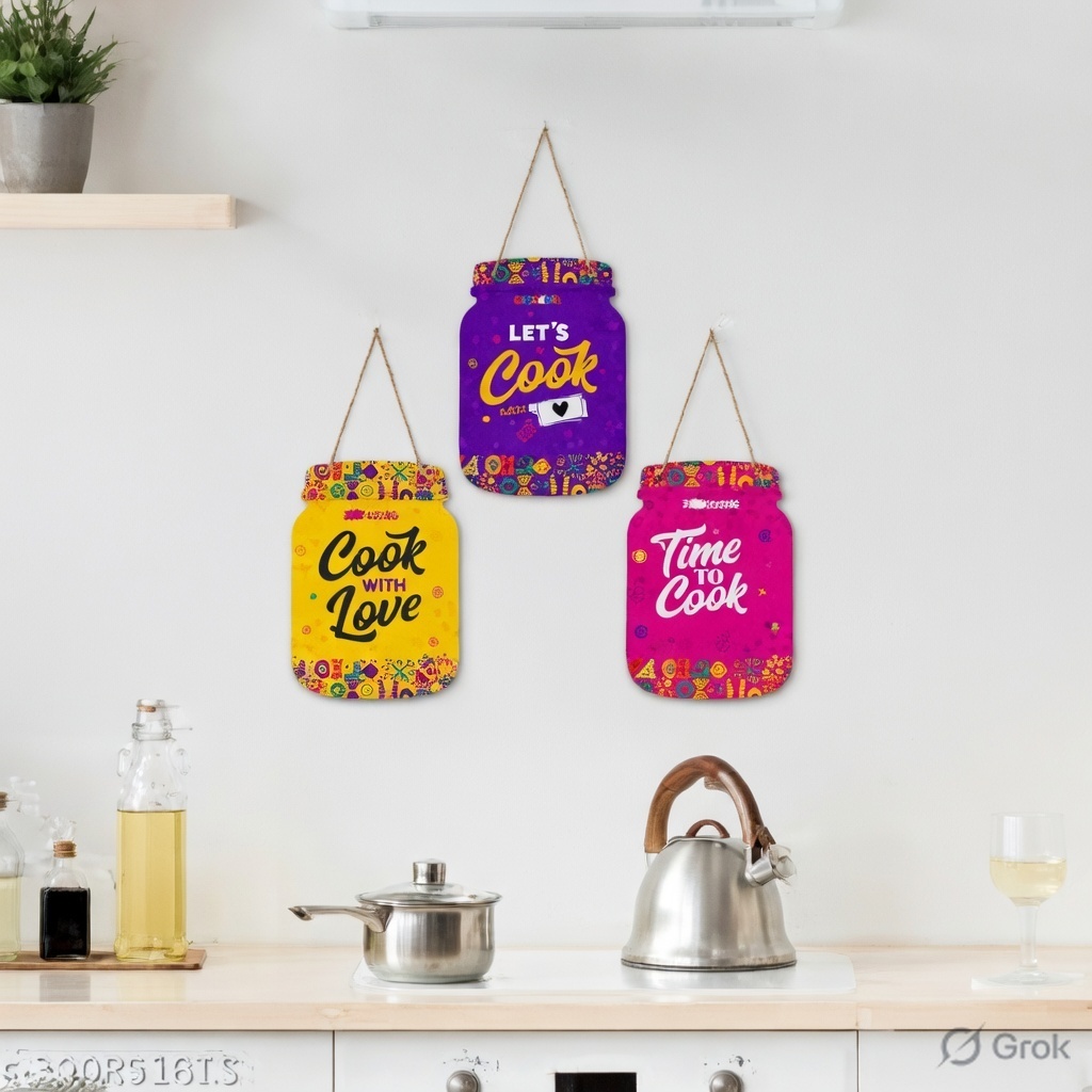 Decorative Kitchen Wall Hanging Set