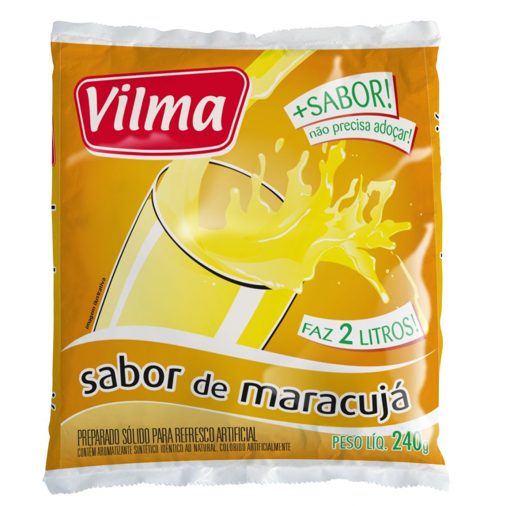 Suco vilma de Maracuja