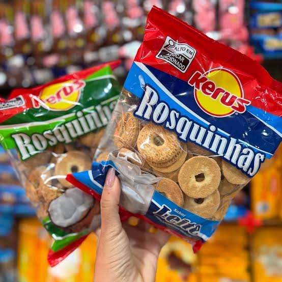 Biscoito Rosquinha Kerus de coco
