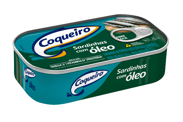 Sardinha Coqueiro com oleo