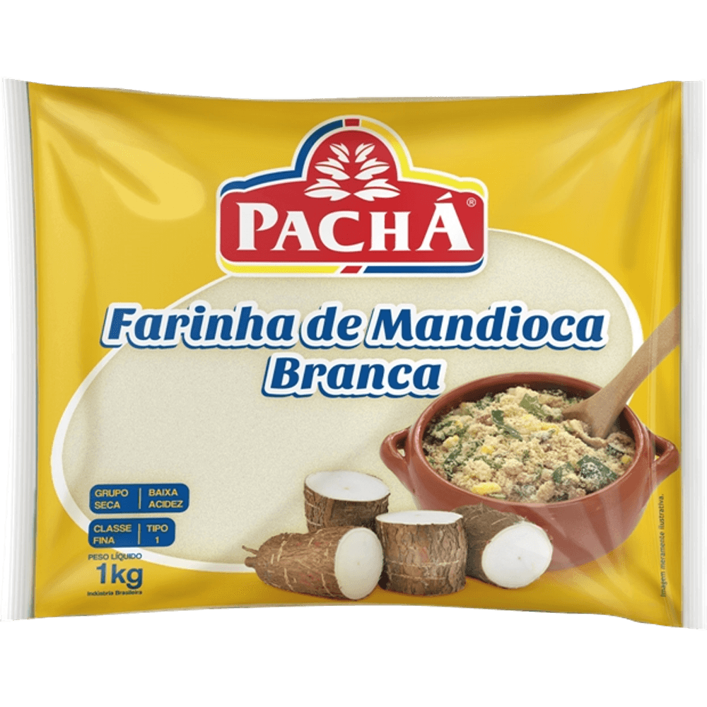 Farinha de Mandioca Pacha 1kg