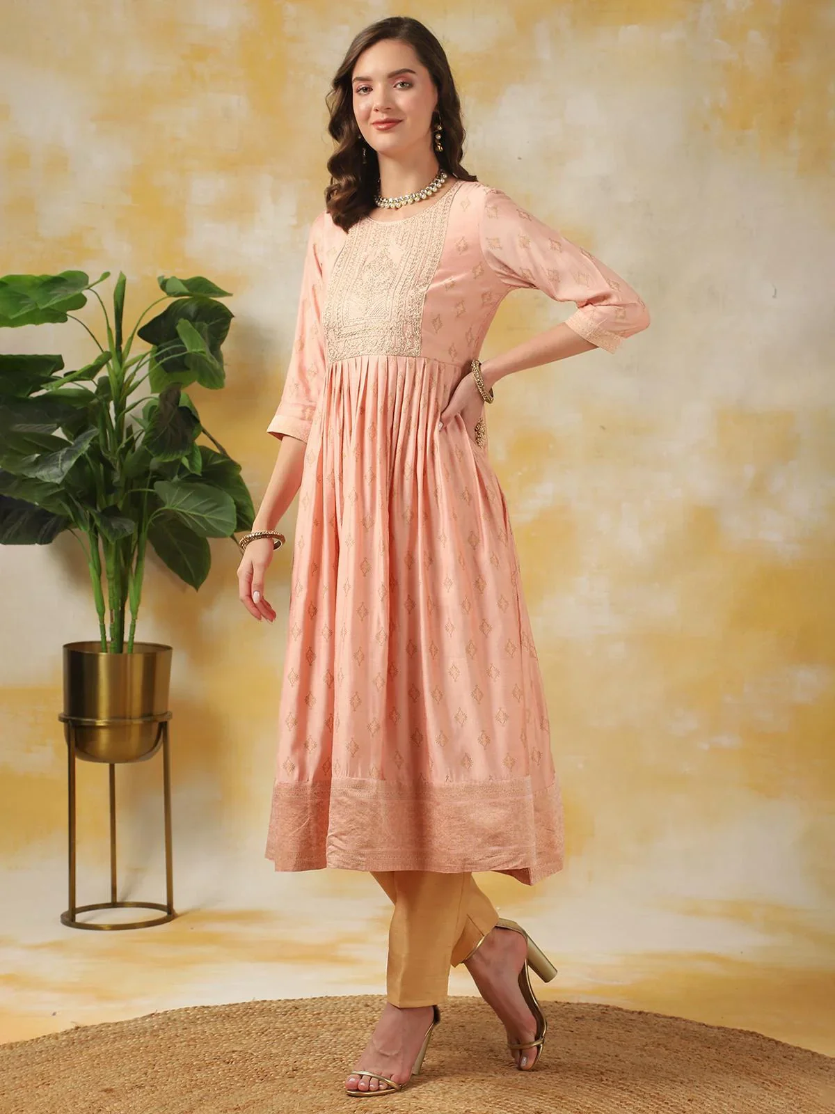 Elegant A-Line Kurta