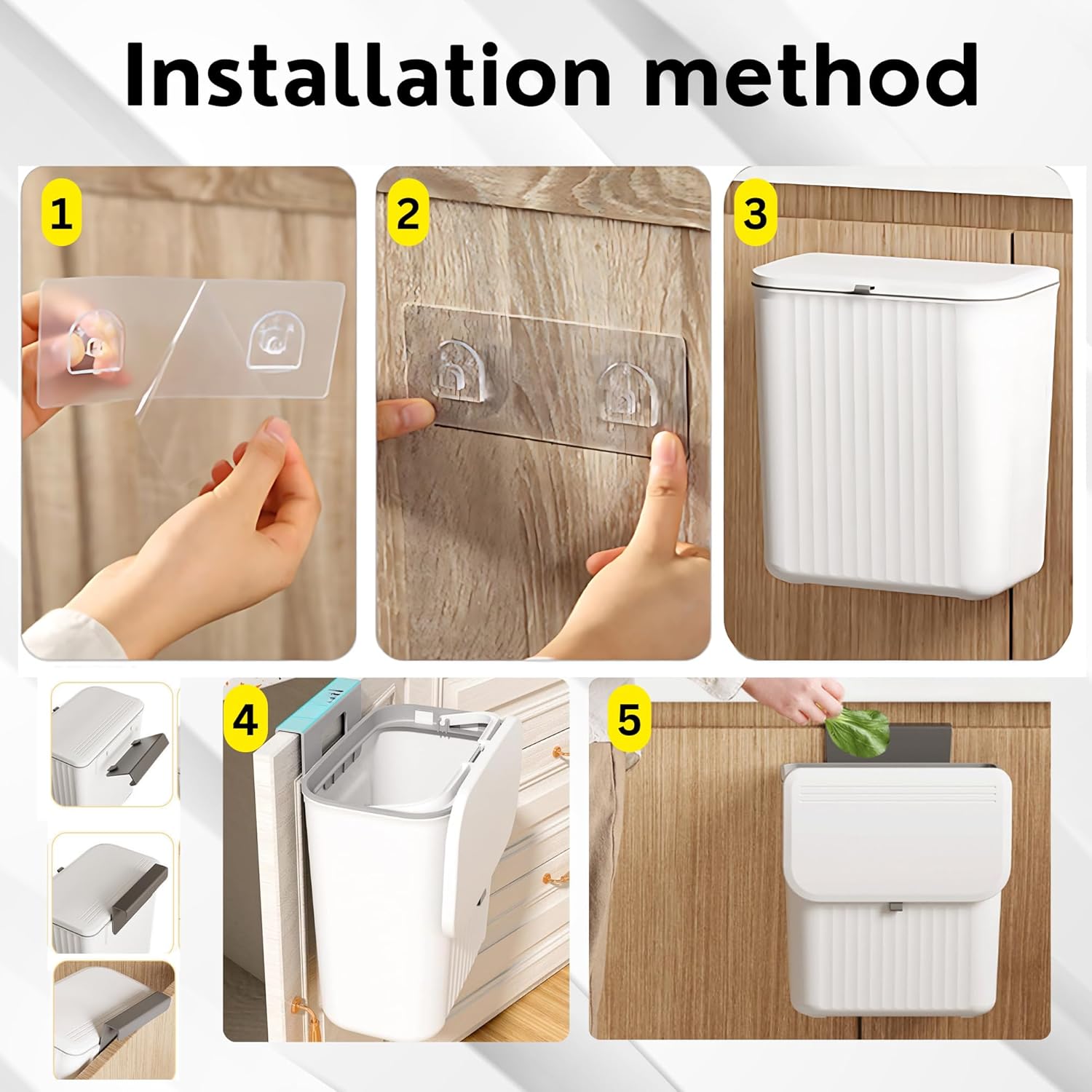 Hanging Kitchen Trash Bin