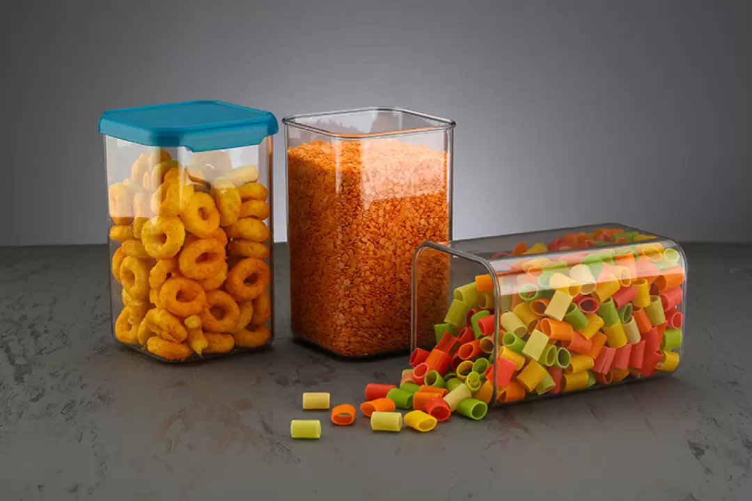 Square Food Storage Containers Set
