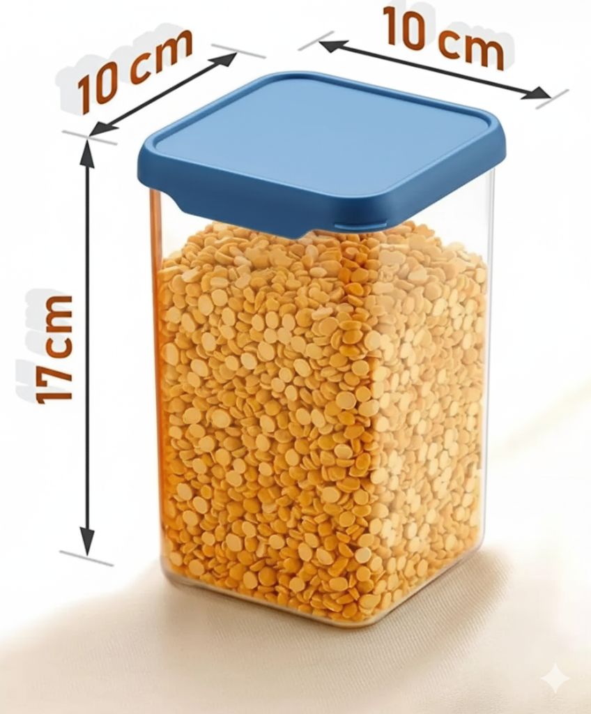 Square Food Storage Containers Set