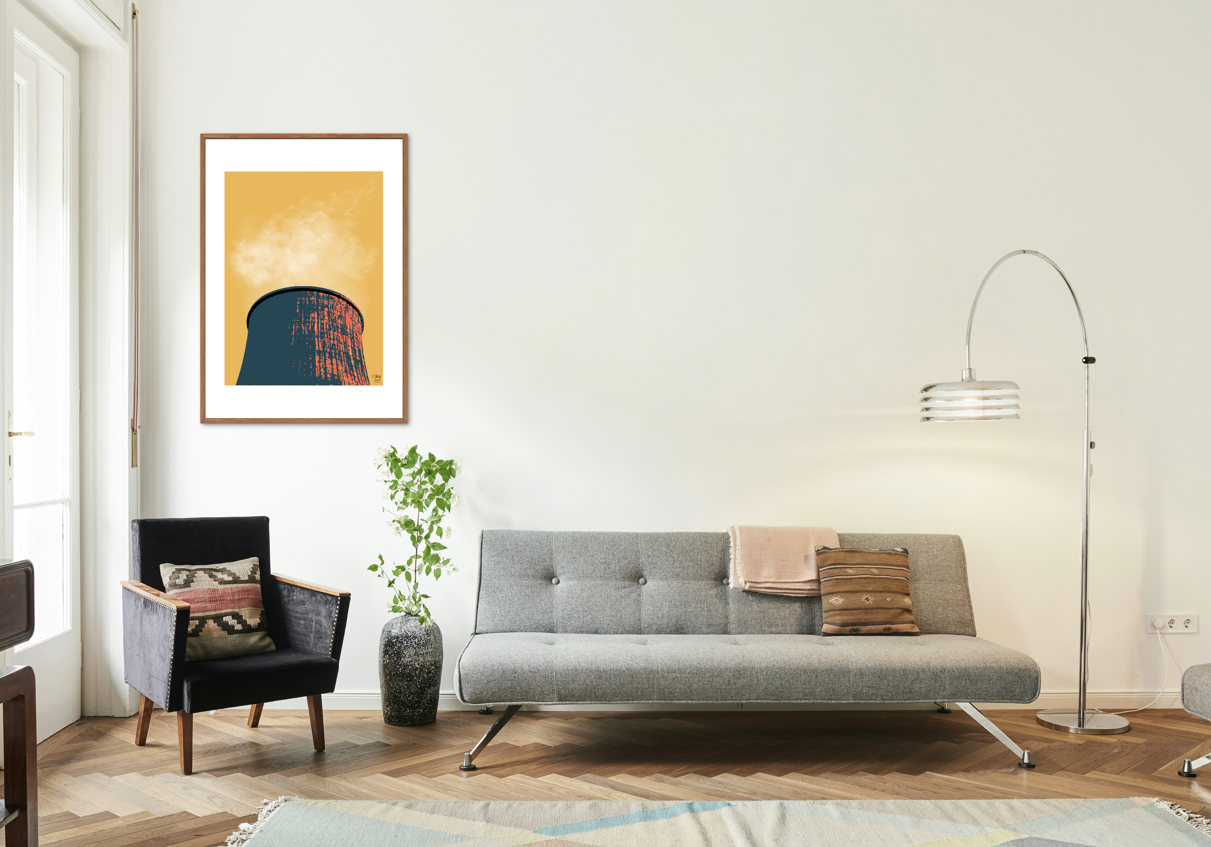 Industrial Tower Art Print