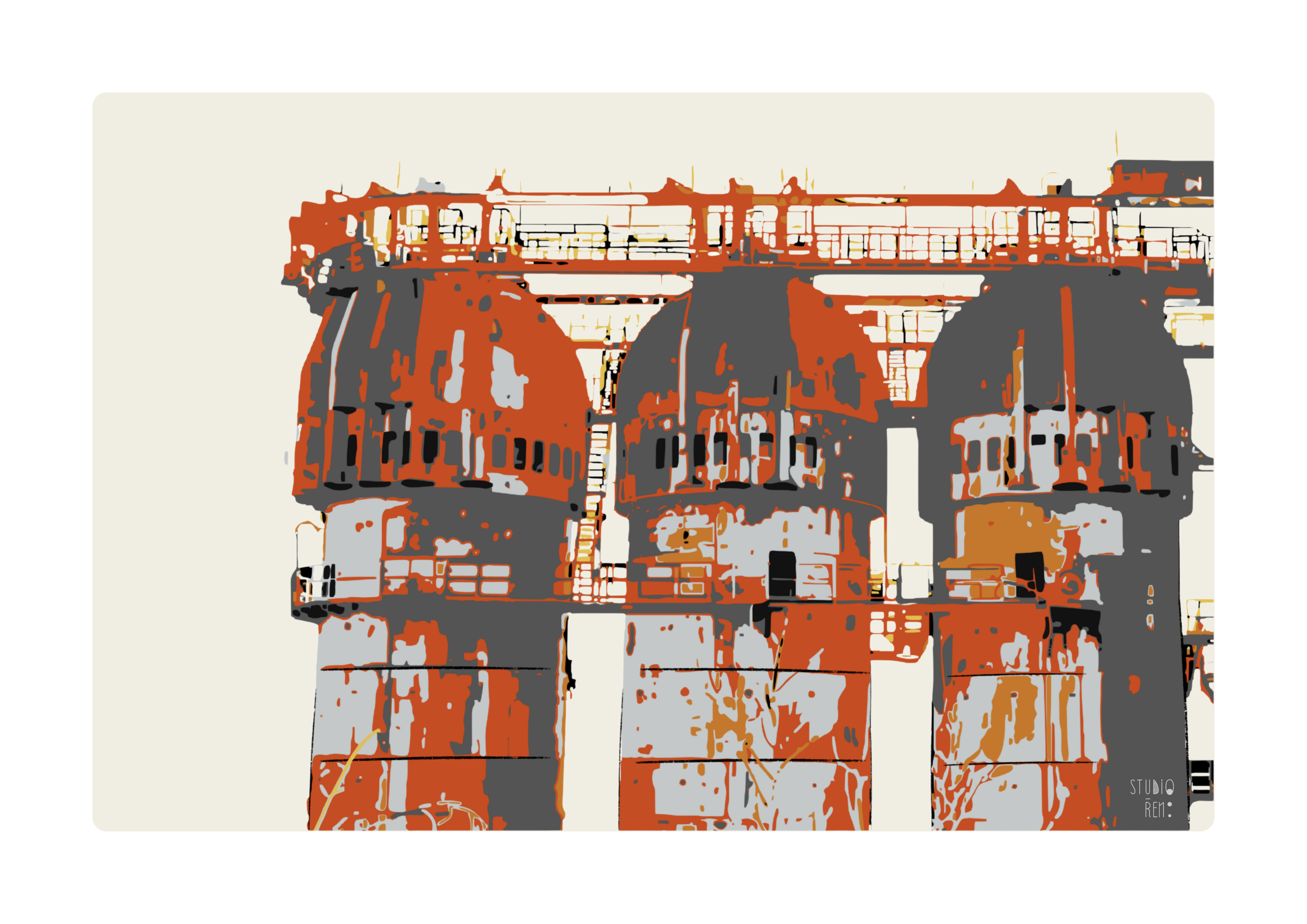 "The Three Sisters" Art Print