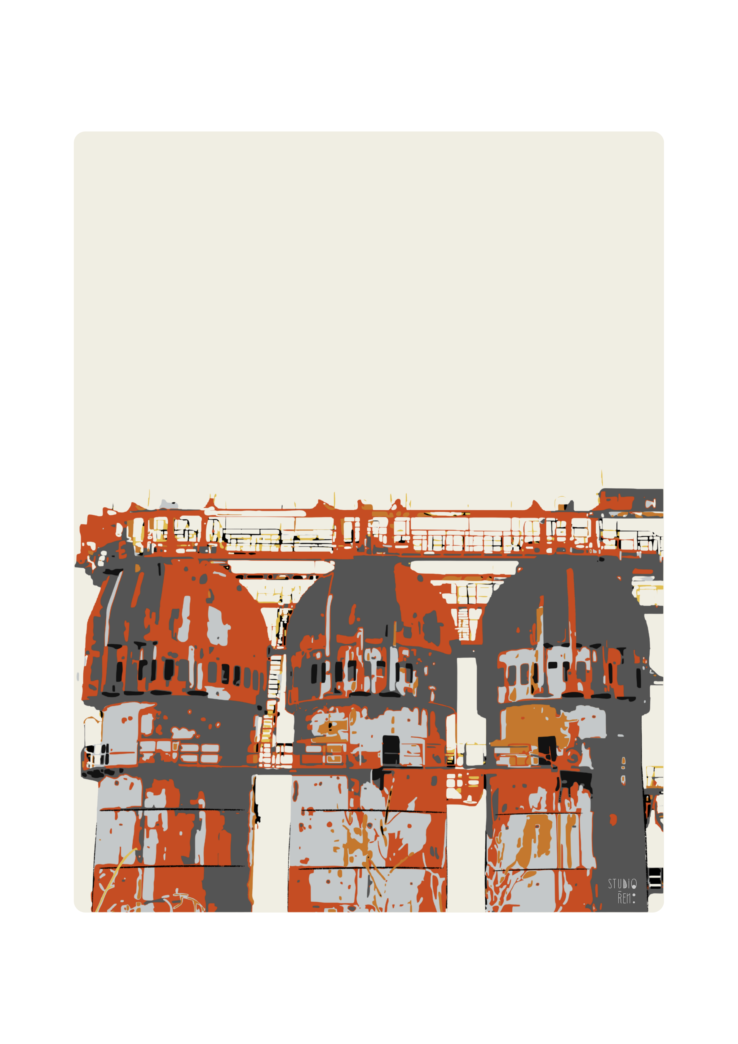 "The Three Sisters" Art Print