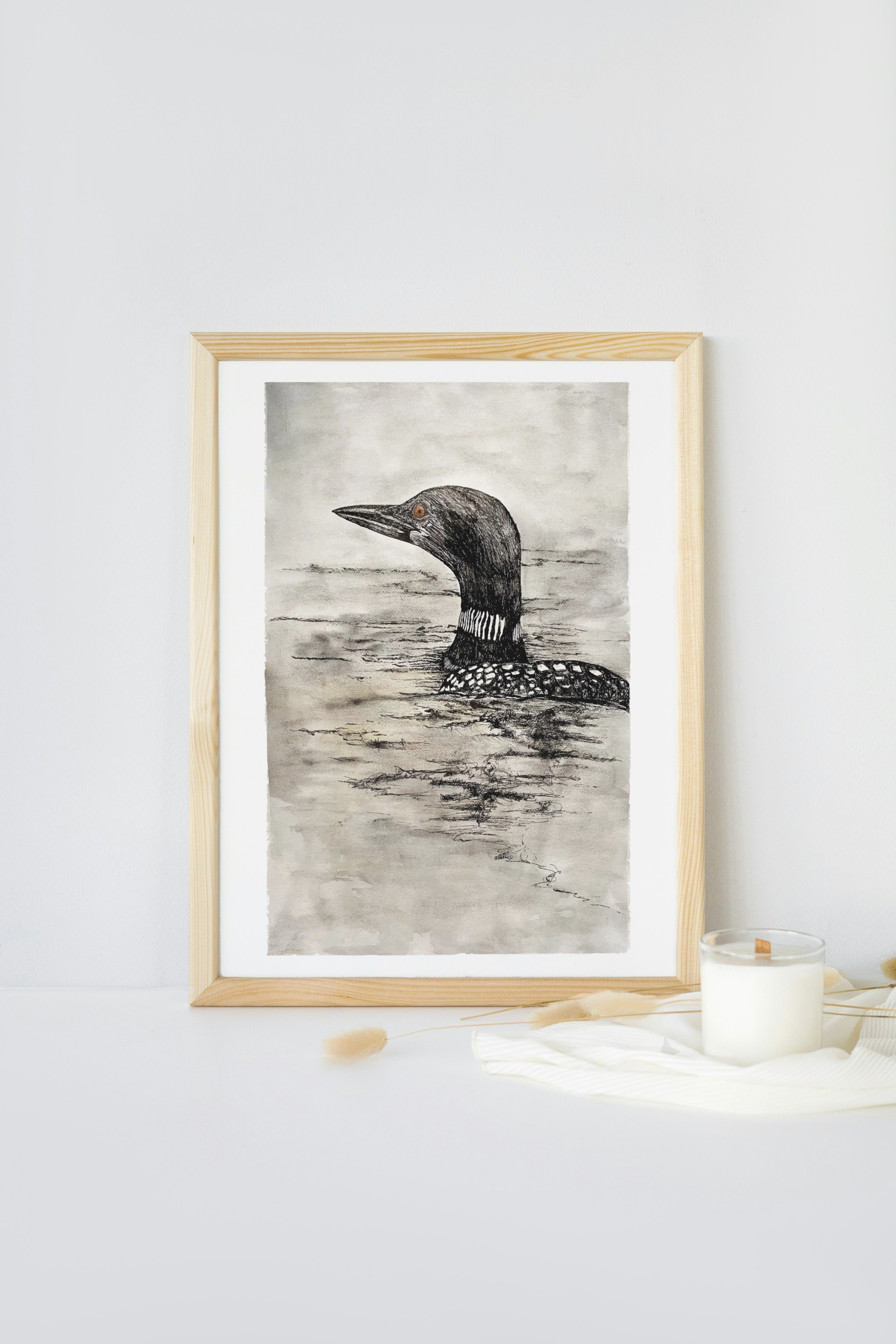 Loon Watercolor Giclée