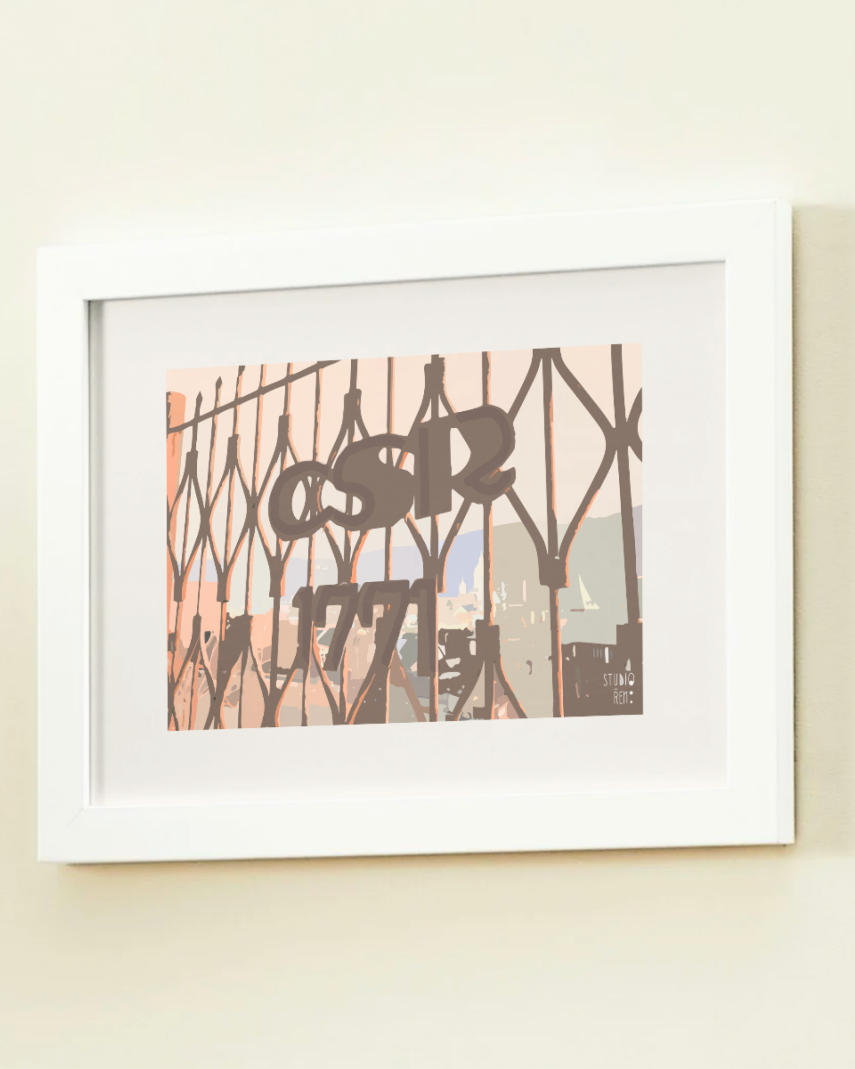 CSR (Combinatul Siderurgic Resita) Art Print