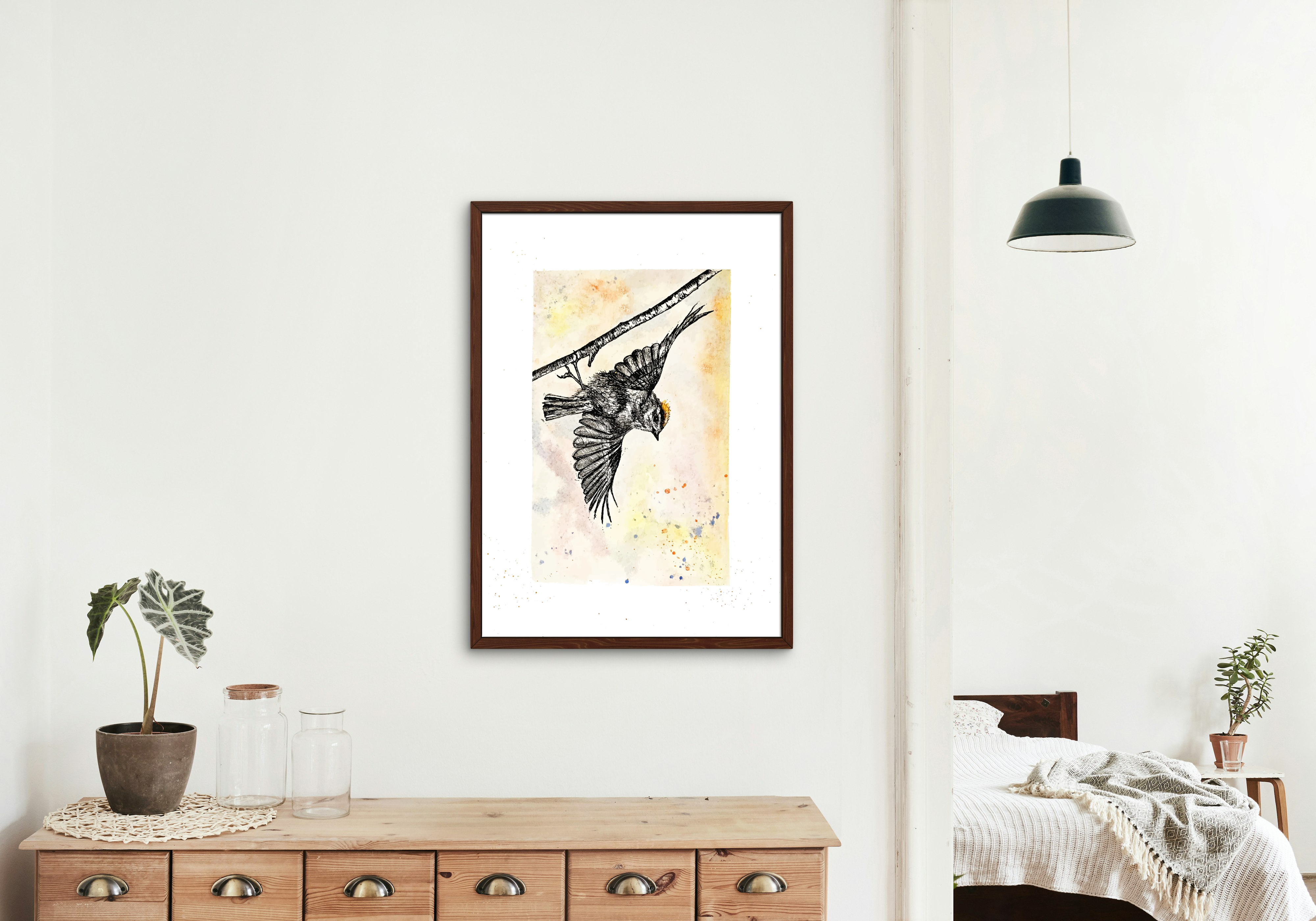 Goldcrest Giclée 2
