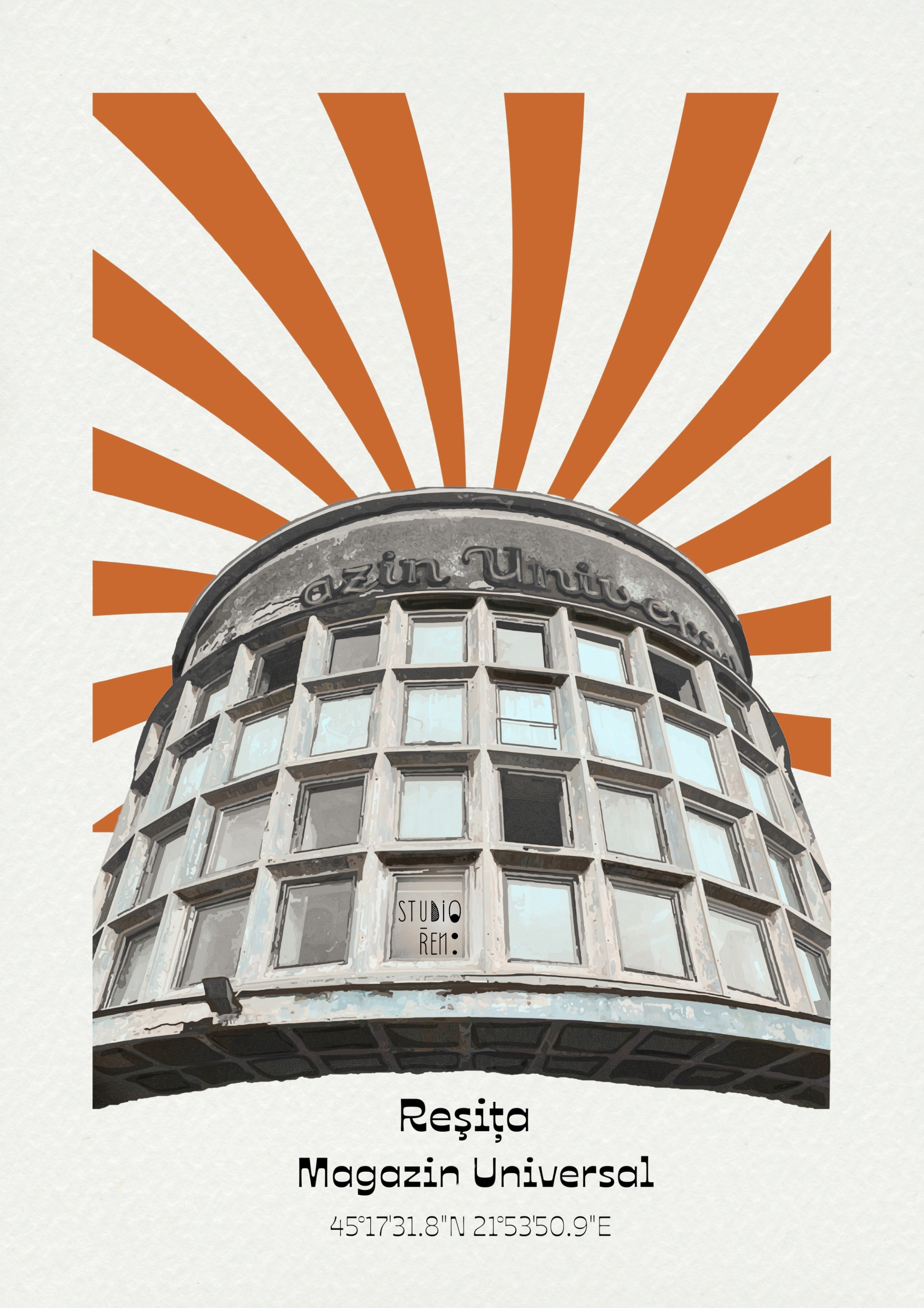 Reșița Universal Store Art Print