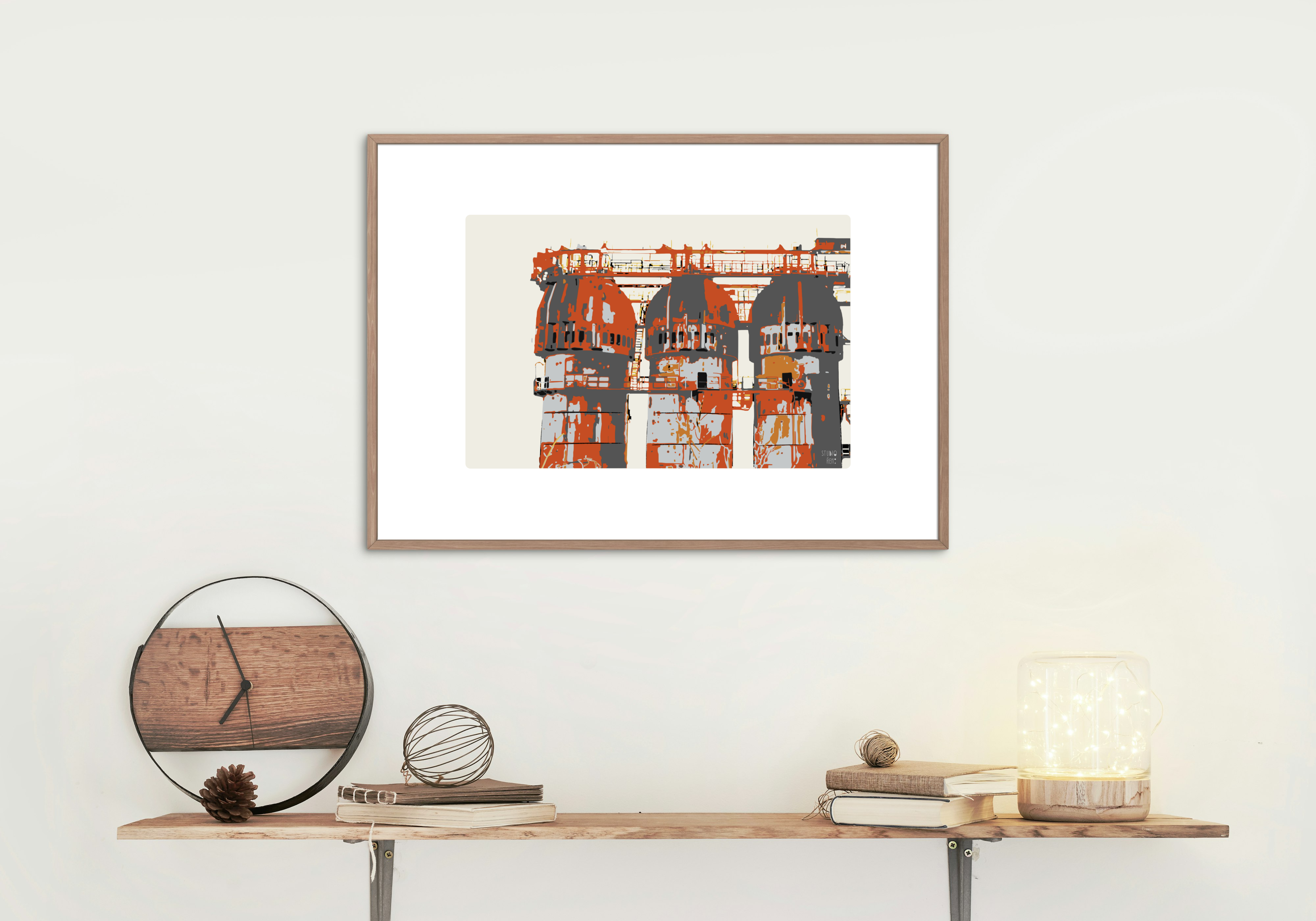 "The Three Sisters" Art Print