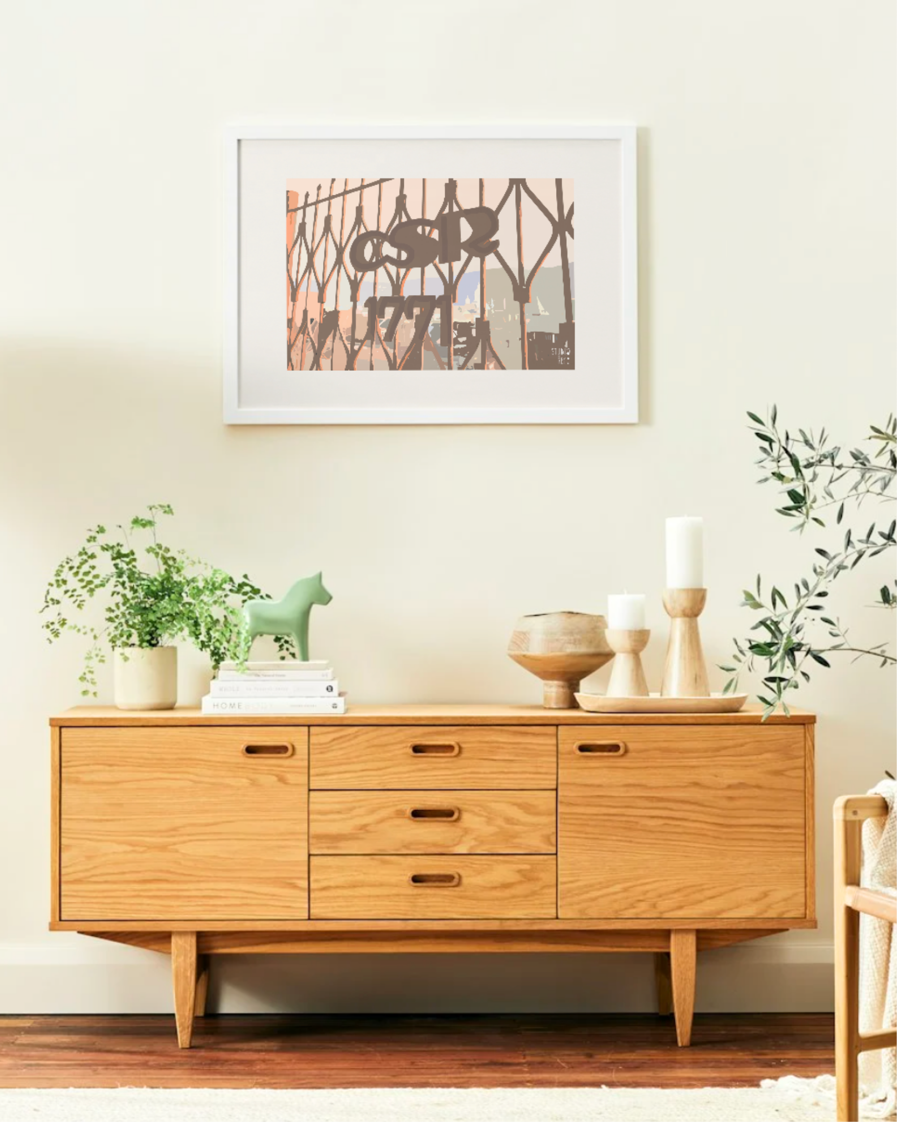 CSR (Combinatul Siderurgic Resita) Art Print