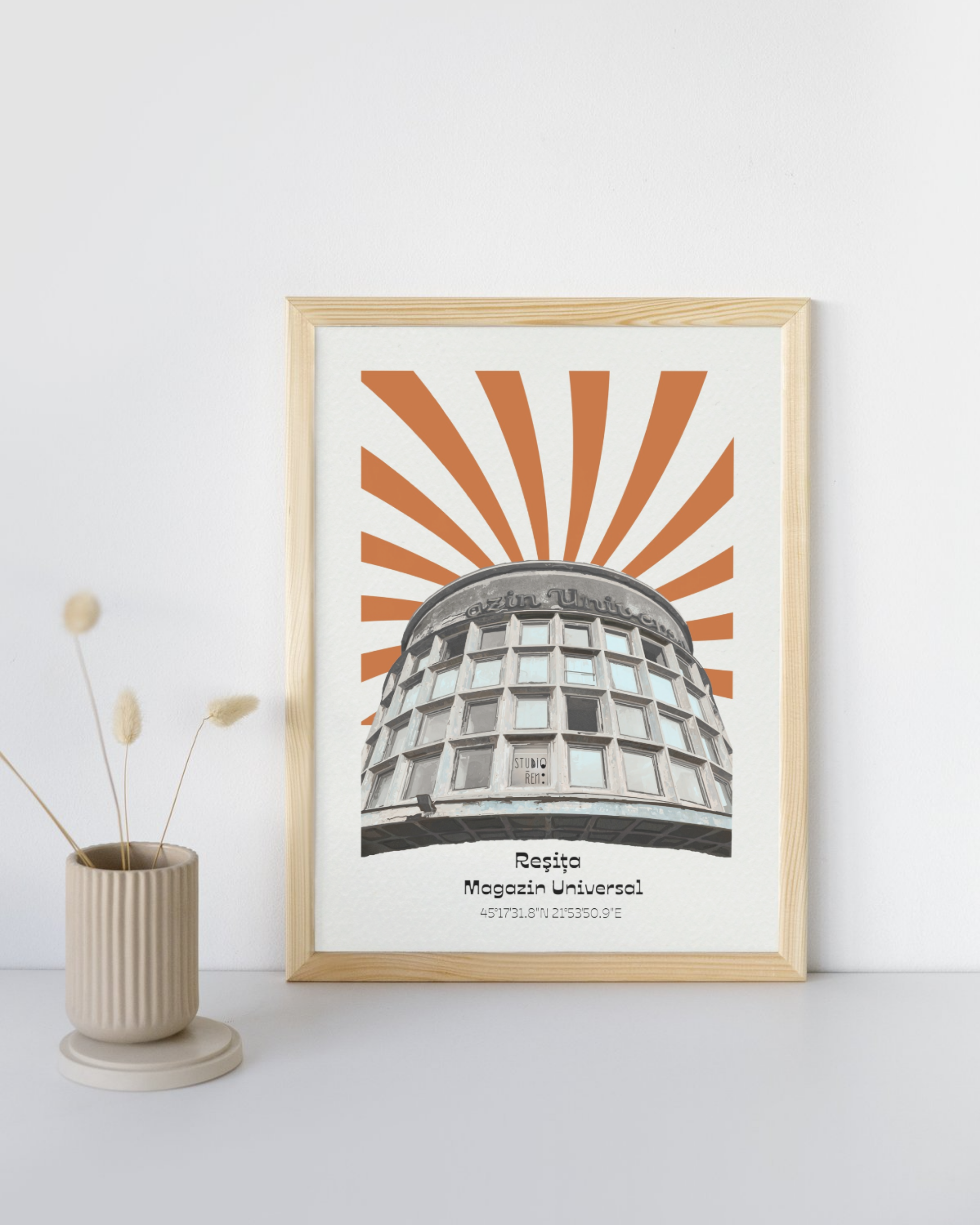 Reșița Universal Store Art Print