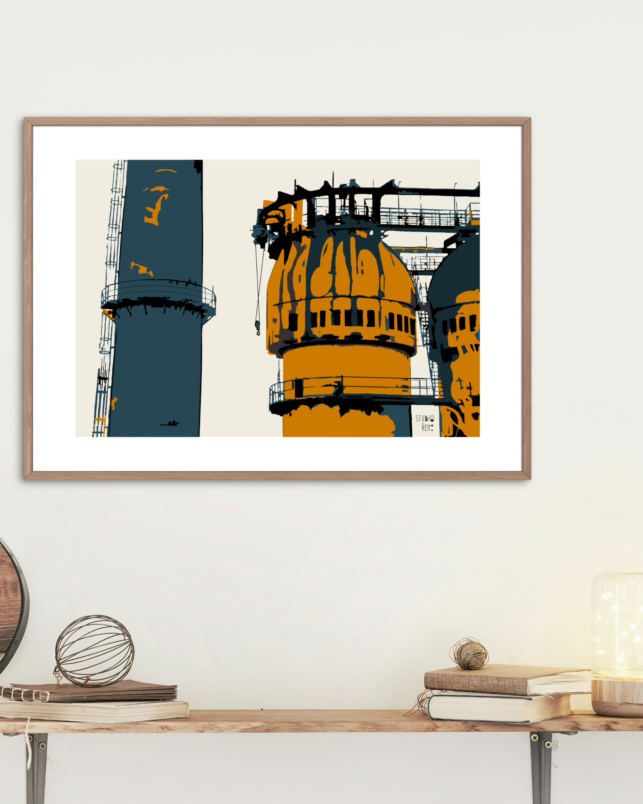 Cowper Stoves Art Print