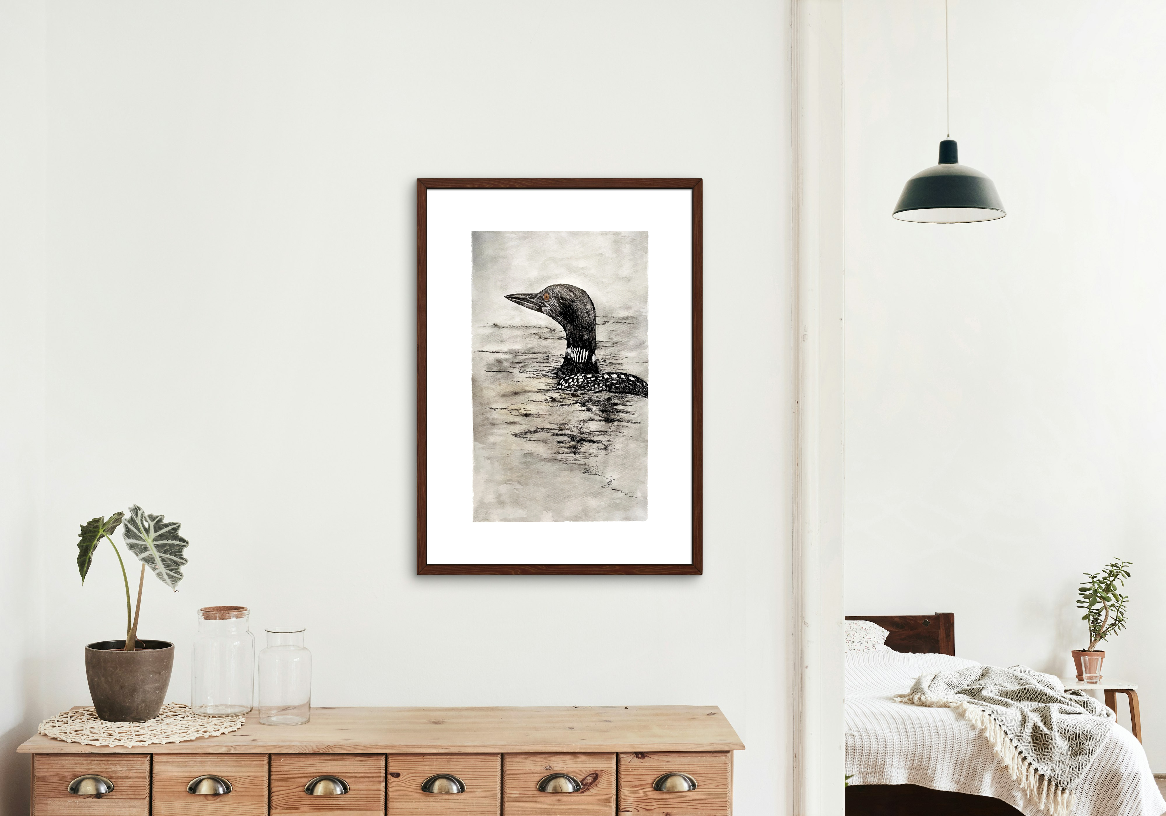 Loon Watercolor Giclée
