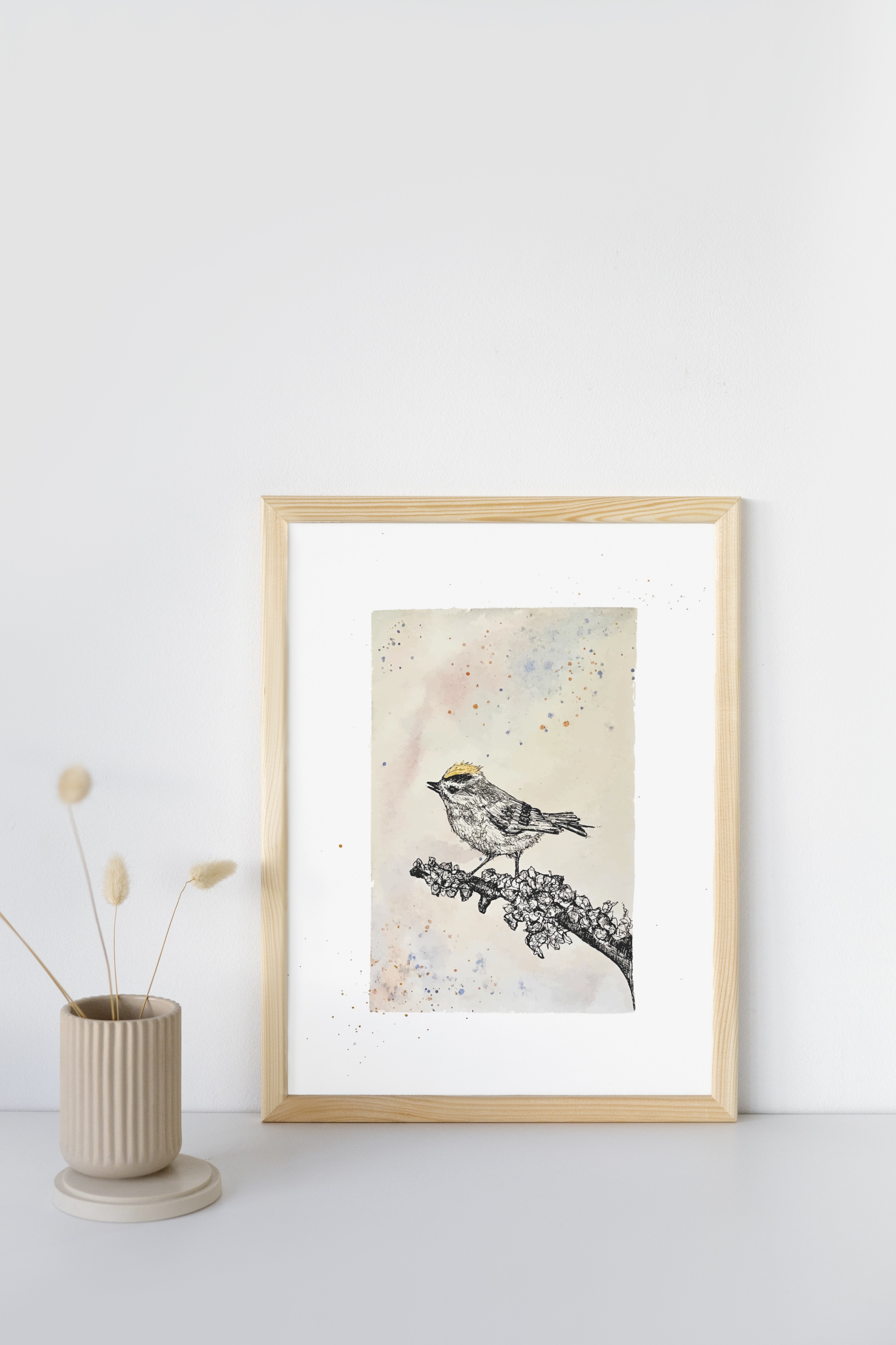 Goldcrest Giclée 1