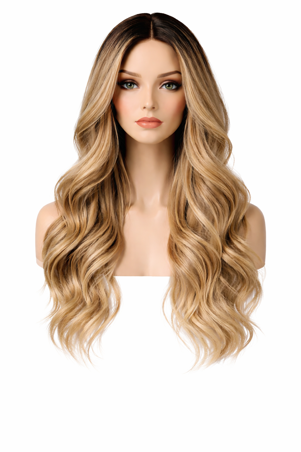 Blonde Wavy Synthetic Wig