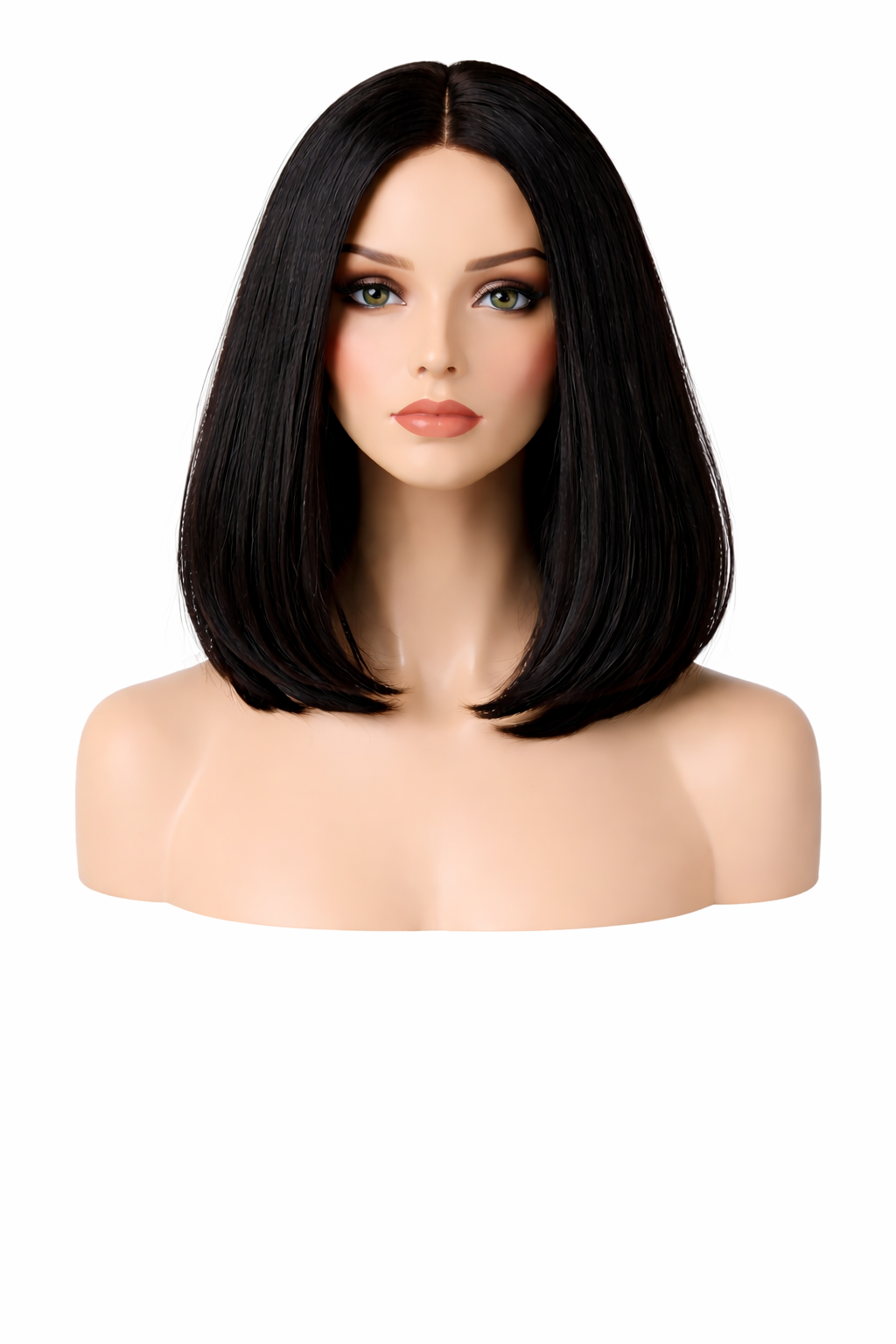 Sleek Black Bob Wig