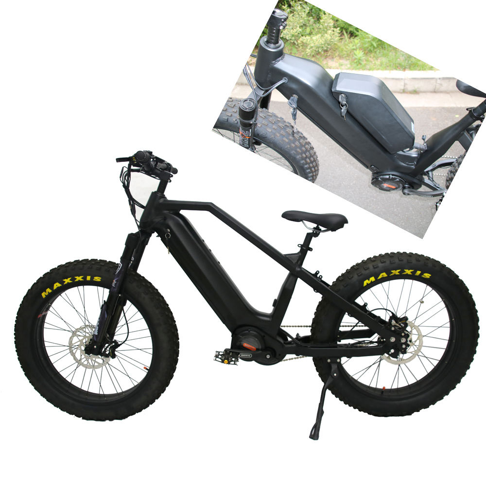Mofun Electric Fat Tire Bike with Belt Drive