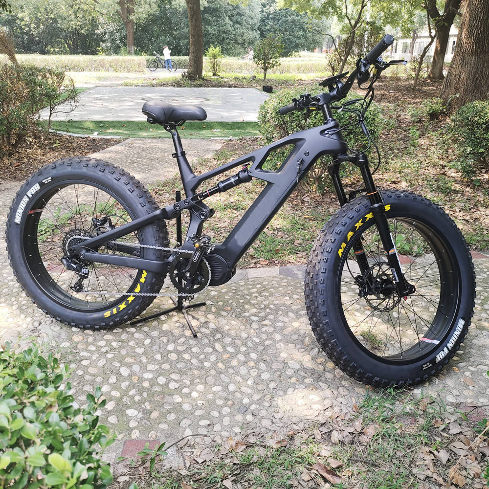 Mofun Carbon Fiber Electric Fat Tire Bike