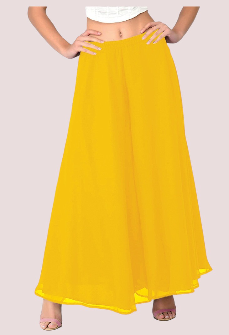 Yellow Maxi Skirt