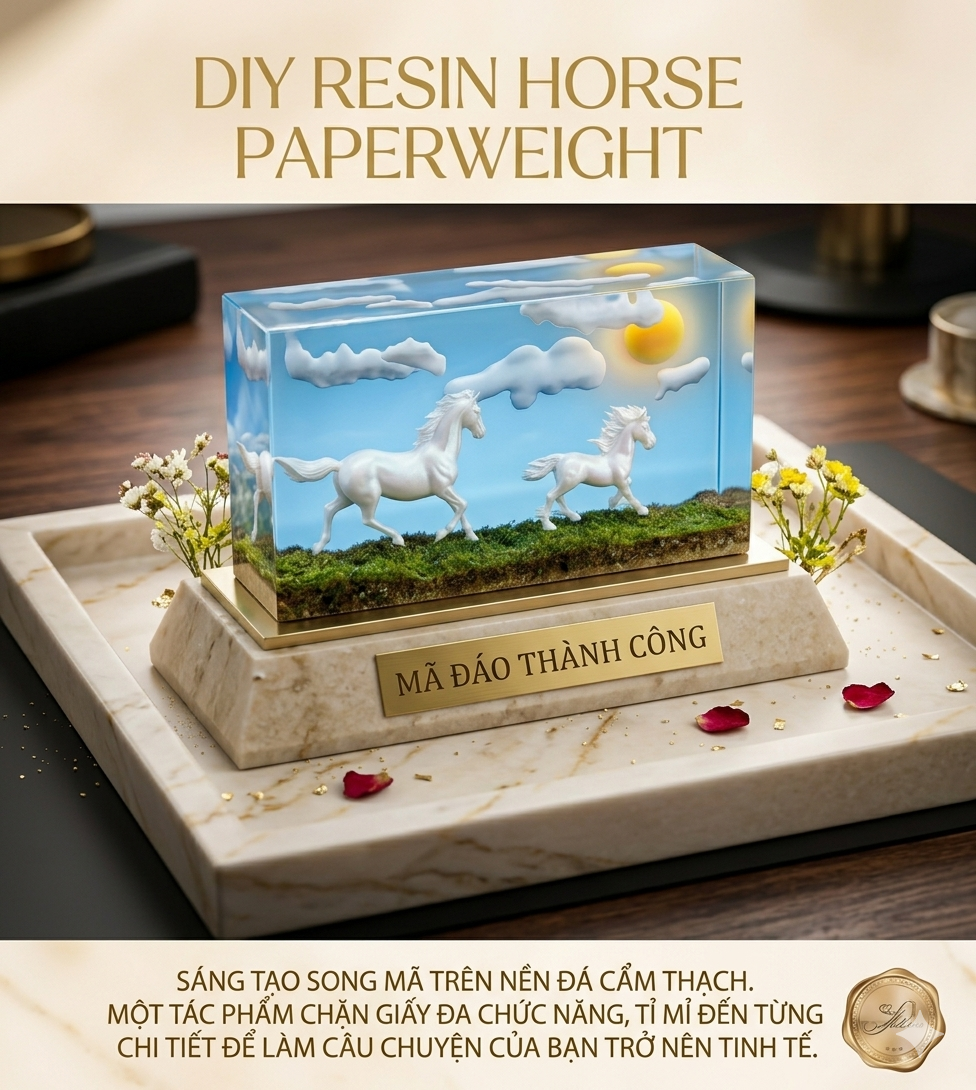 Khối đa diện song mã (10x6x1.8cm)