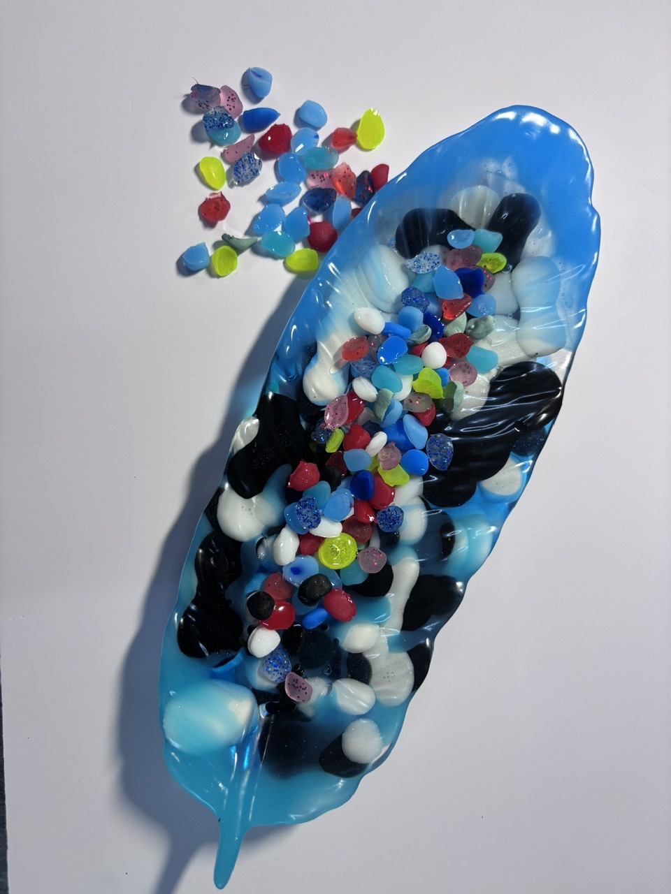 Đĩa lá đại dương (22x7.5 cm)