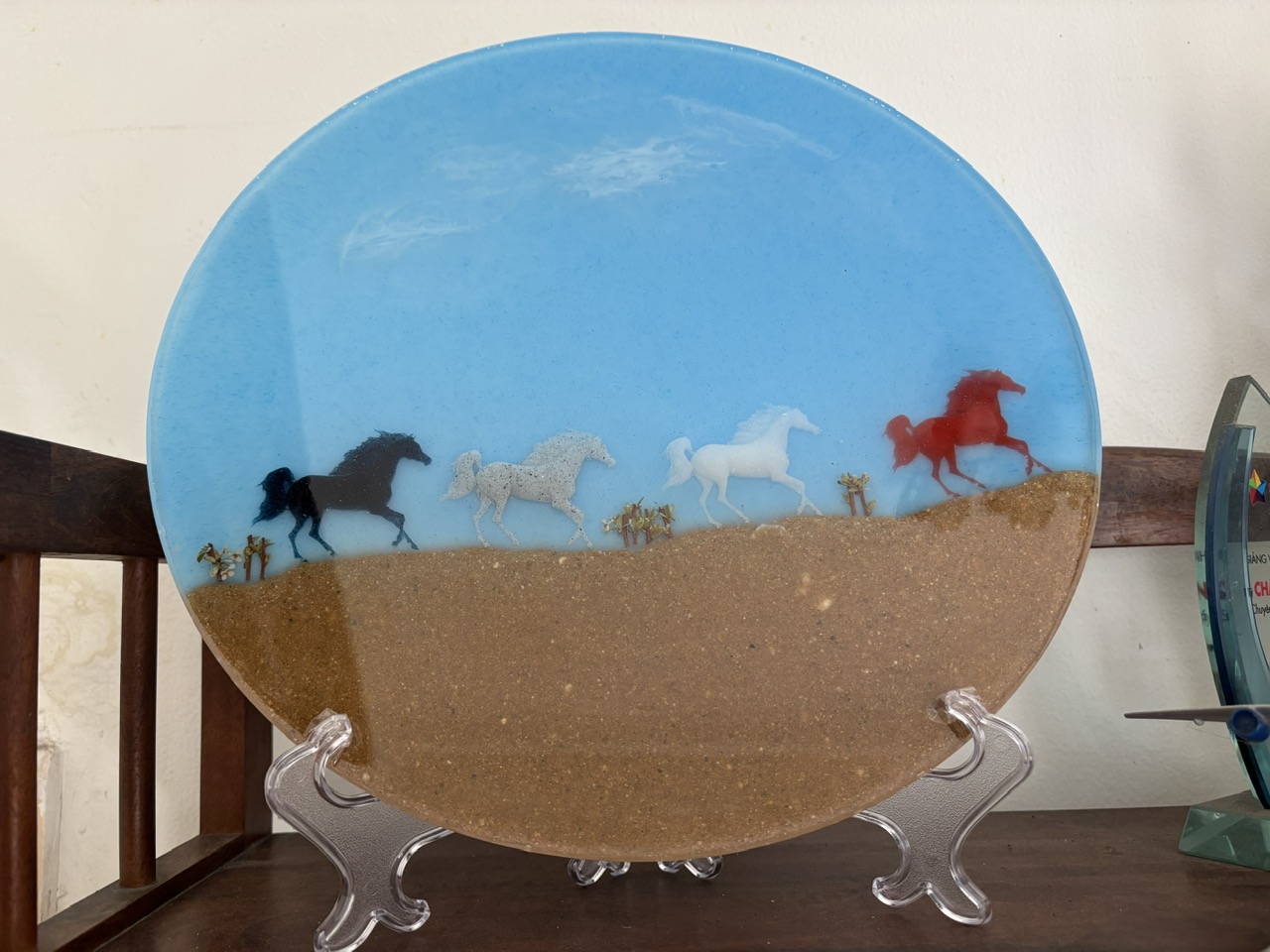 Tranh làm từ Epoxy resin