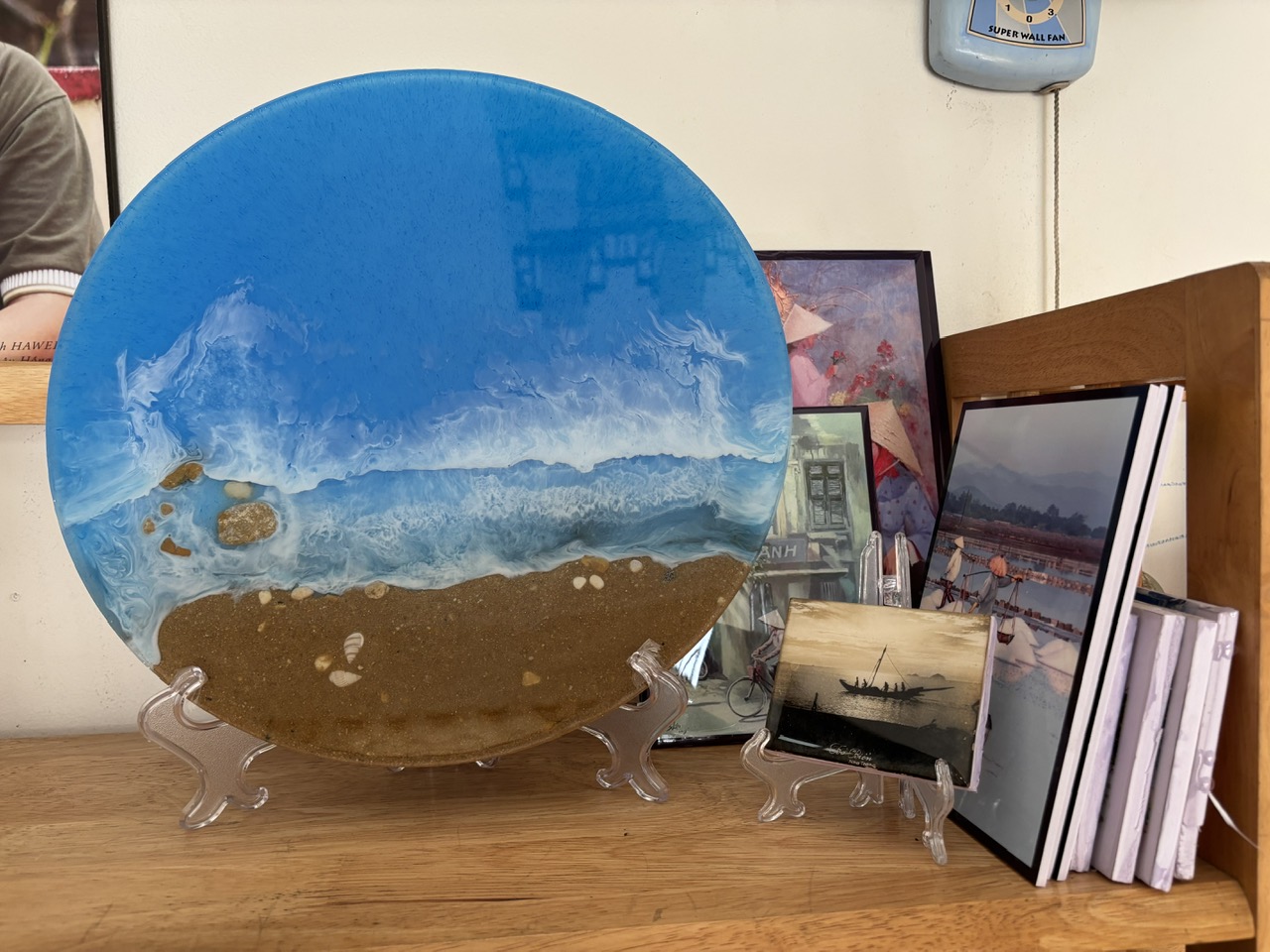 Tranh làm từ Epoxy resin