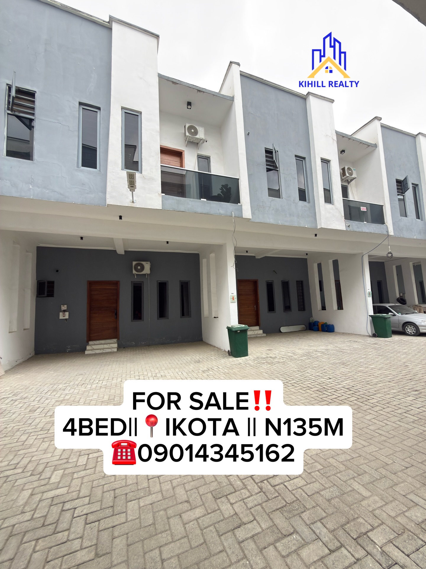 FOR SALE: 4 Bedroom Terrace Duplex – Ikota, Lekki