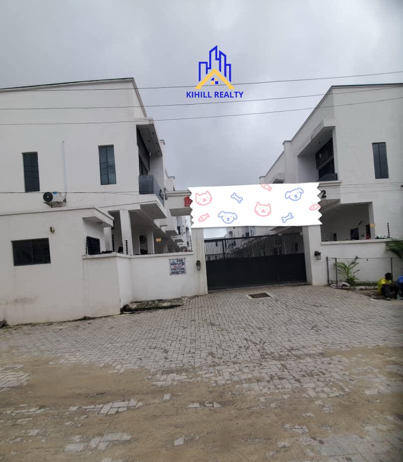 3 Bedroom Duplex with BQ – Fully Finished - Ikota 