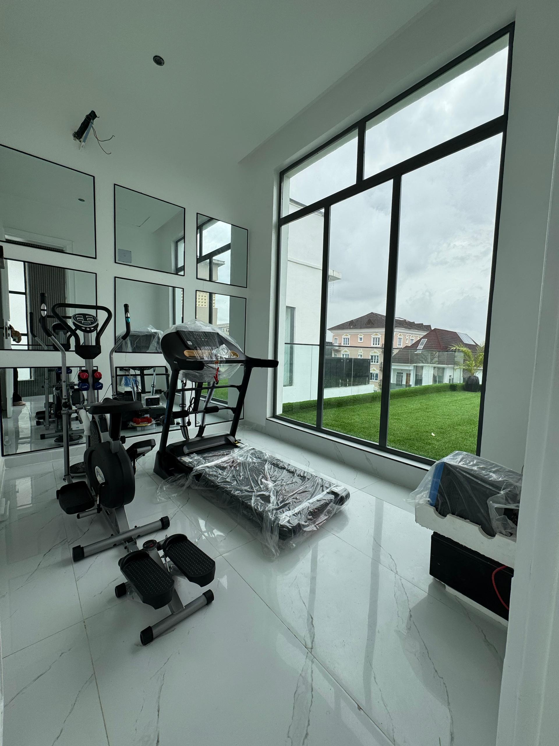 For Sale: Ultra-Luxury 5-Bedroom Fully Detached Smart Home + BQ with Pool in Osapa London, Lekki