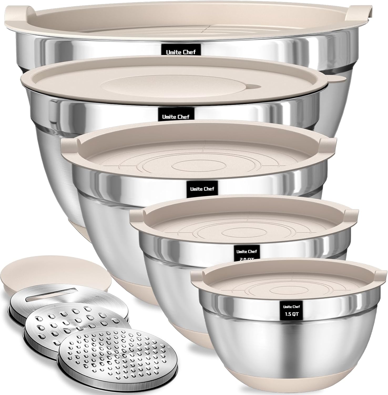 Stainless Steel Mixing Bowl Set
