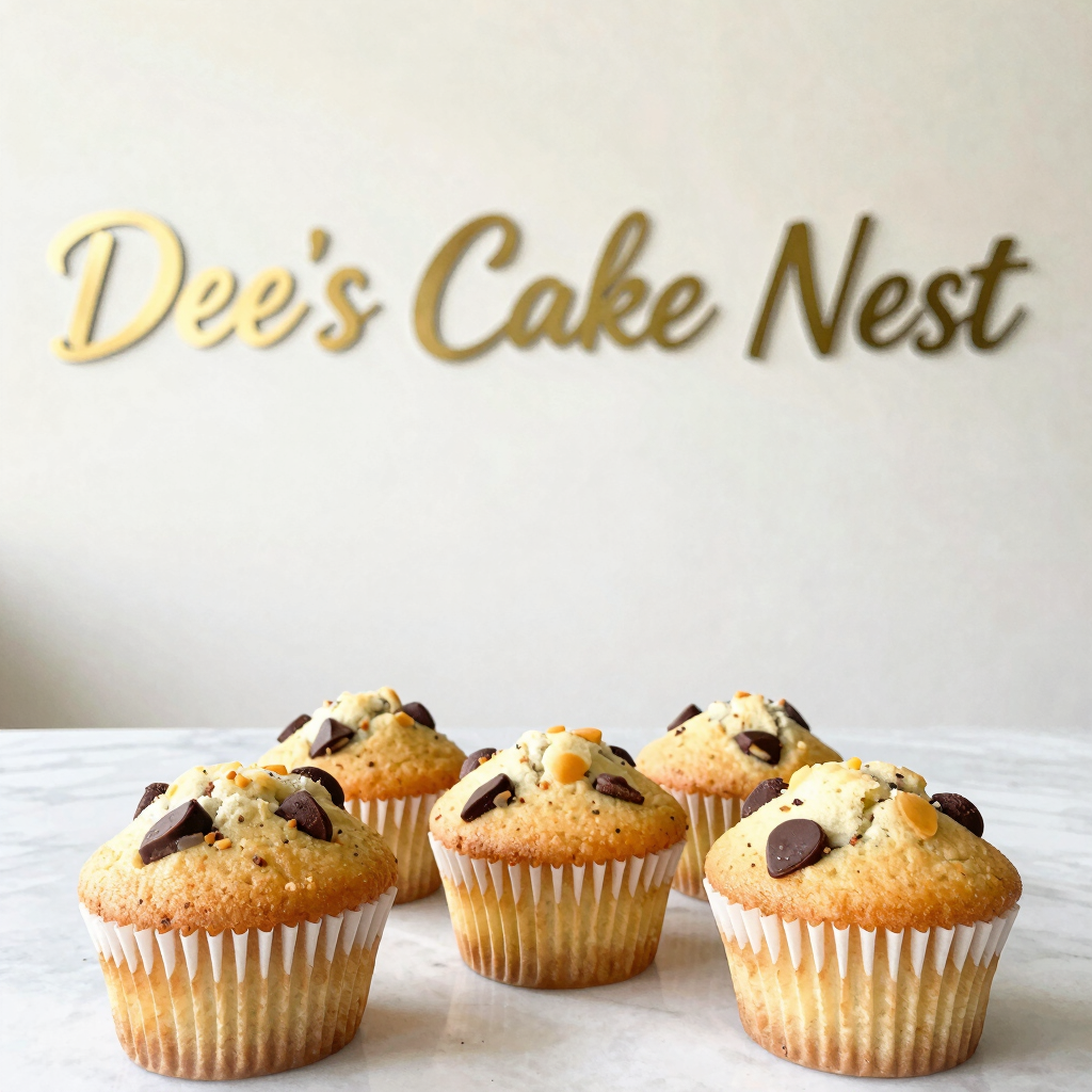 Chocochip muffins (4 pc)