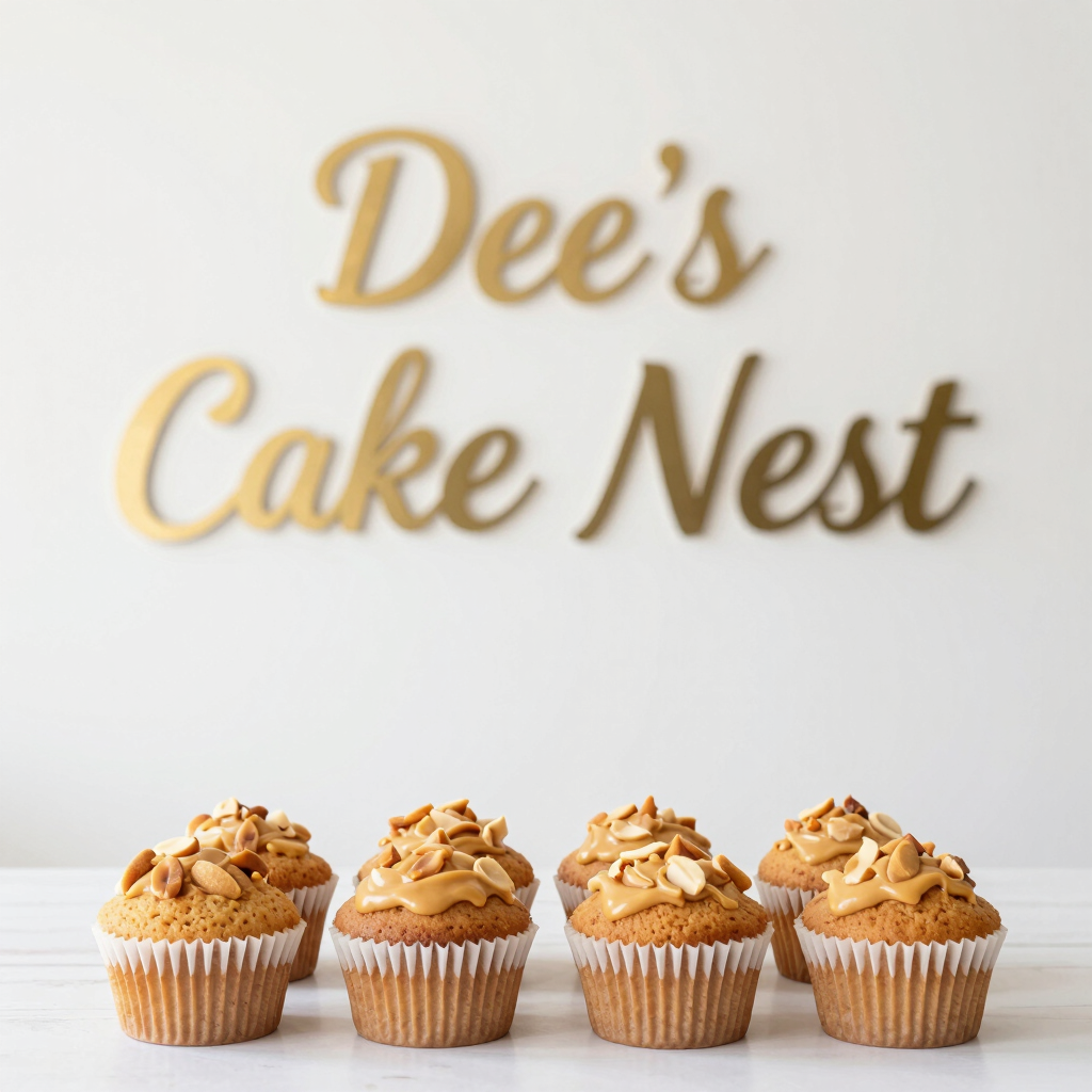 Peanut butter muffins  (4 pc)