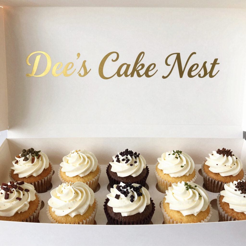 Assorted Cupcake Box 9Pc