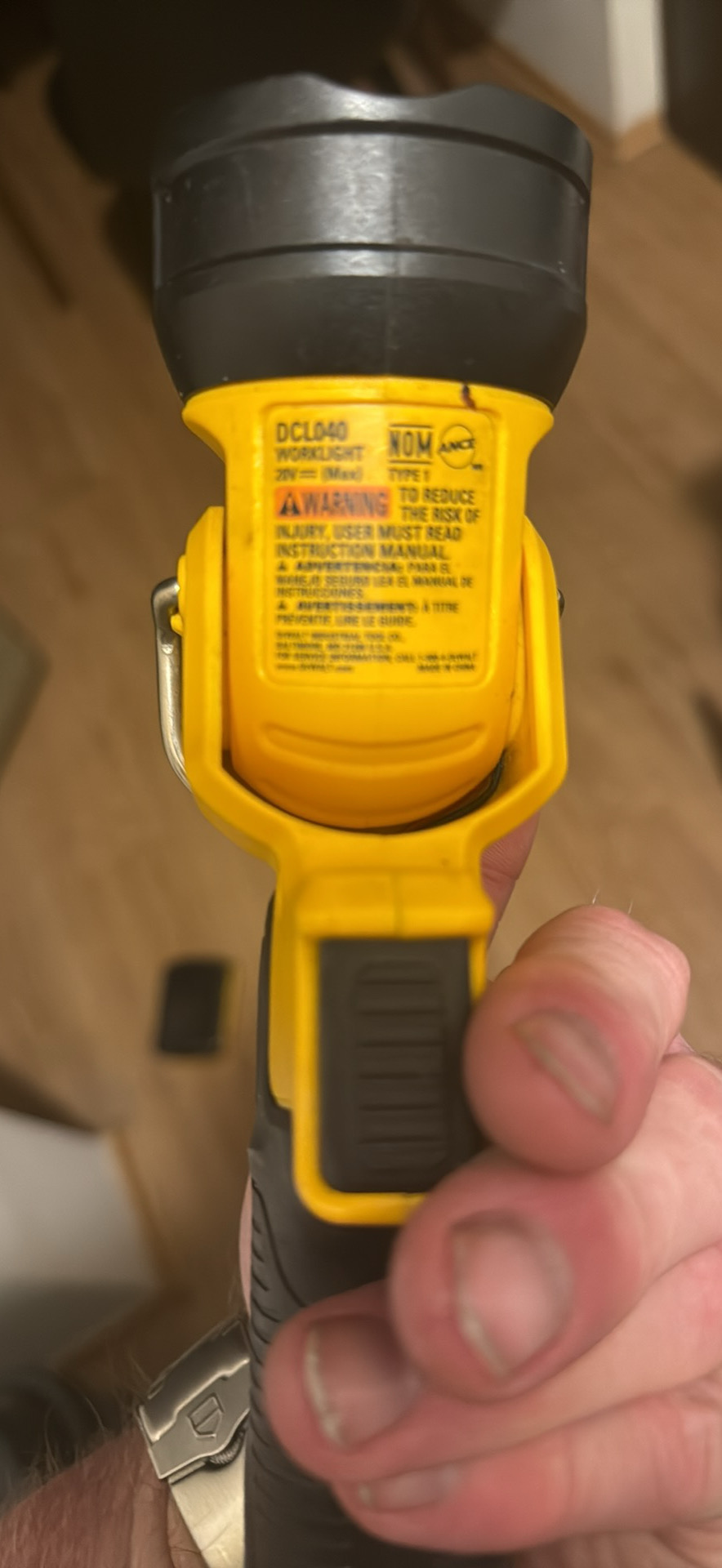 DEWALT DCL040 LED Work Light