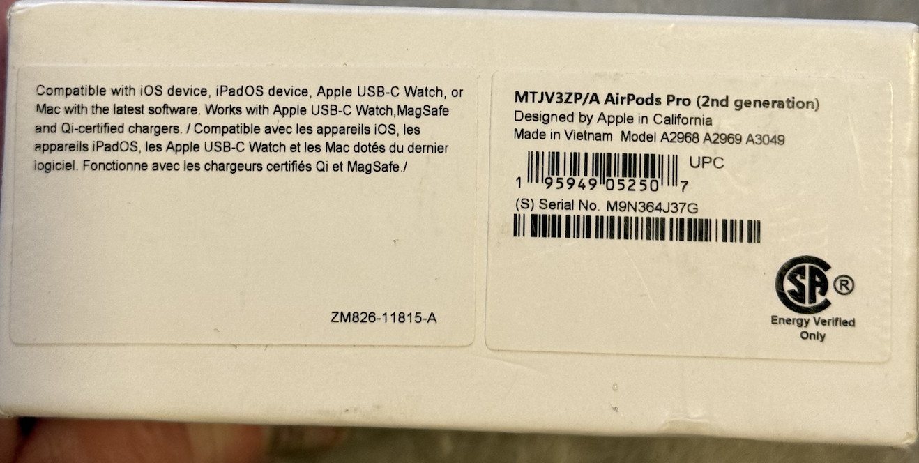 Apple Air Pods Pro (2nd Gen)