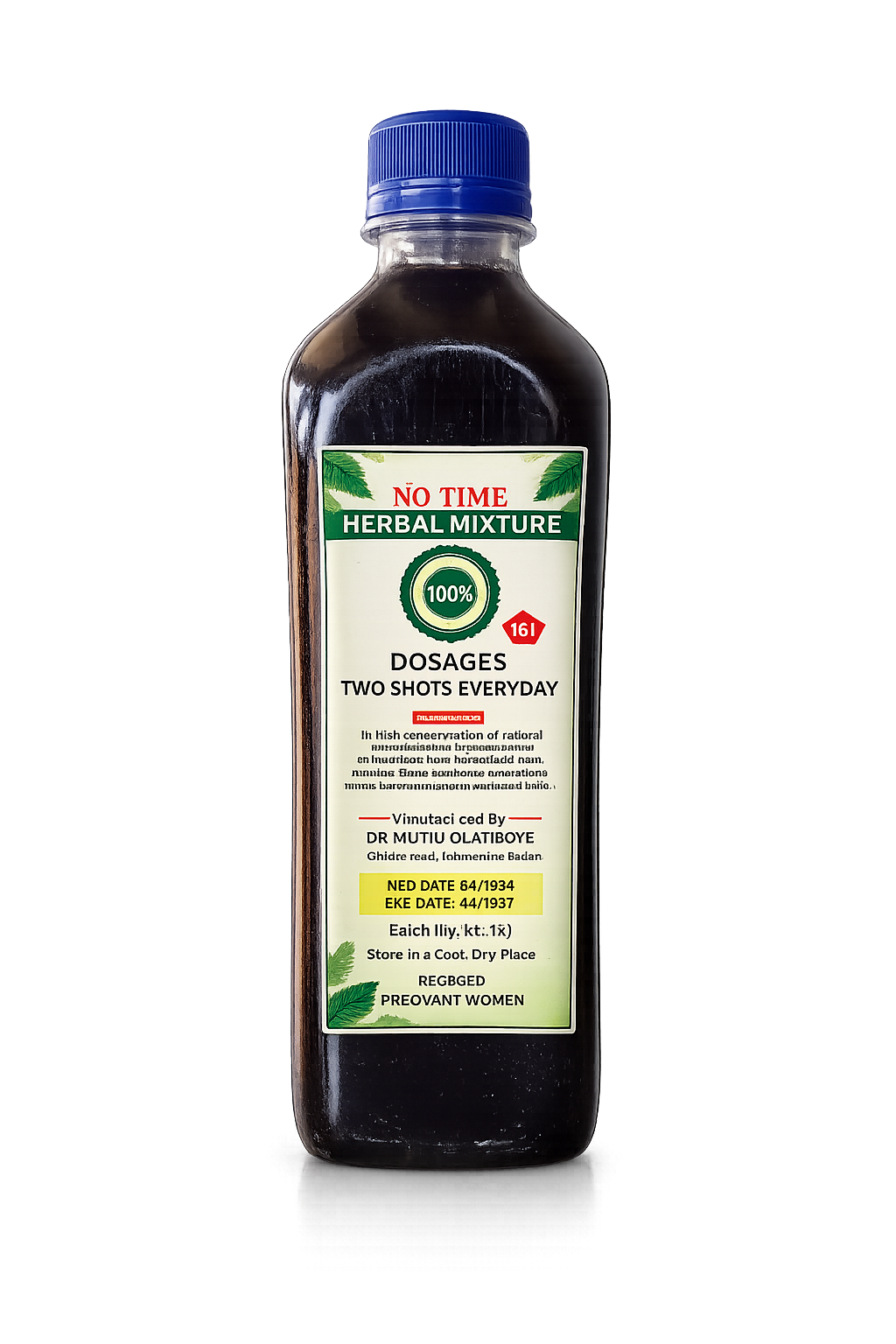 No Time Herbal Mixture