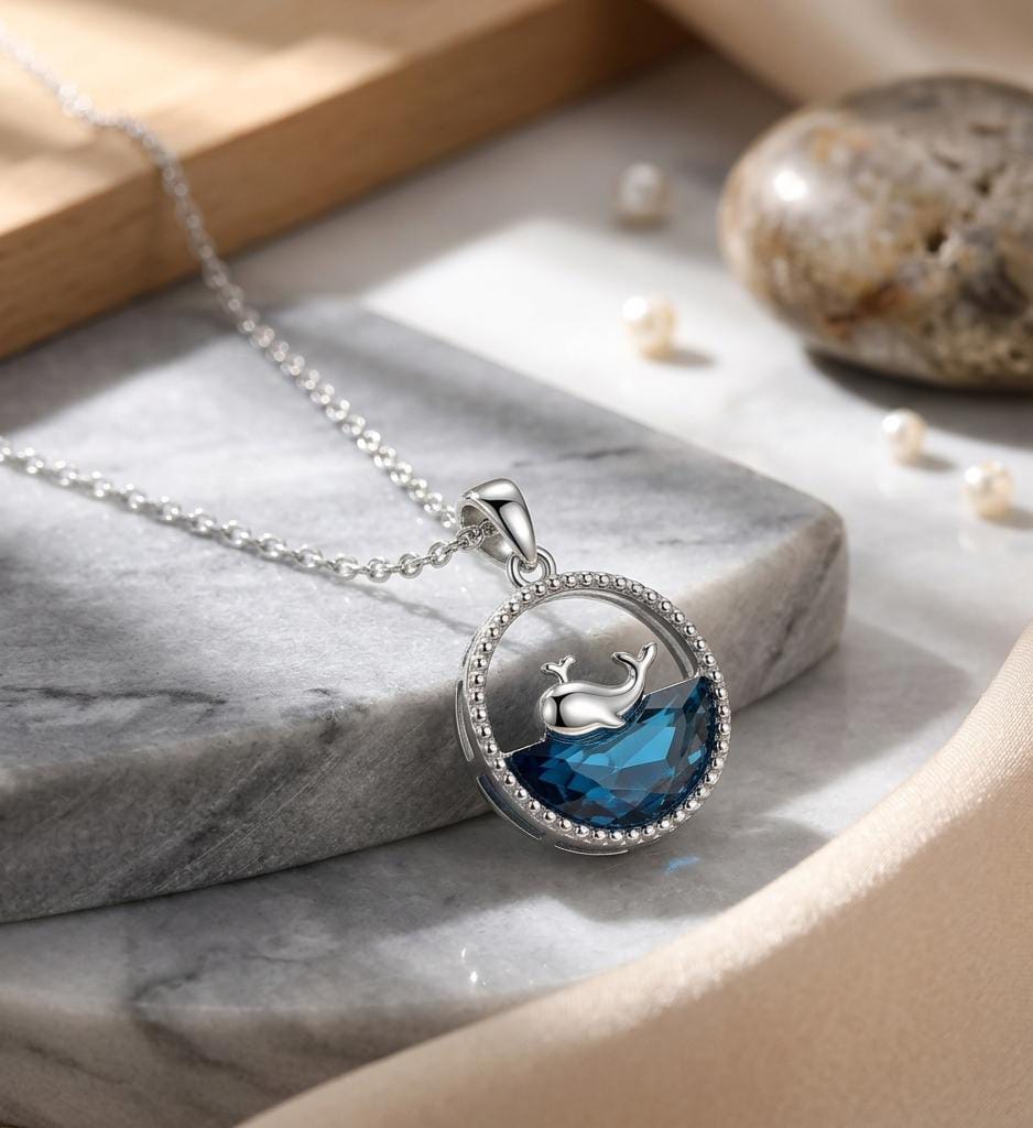 The Ocean Wanderer Whale Pendant