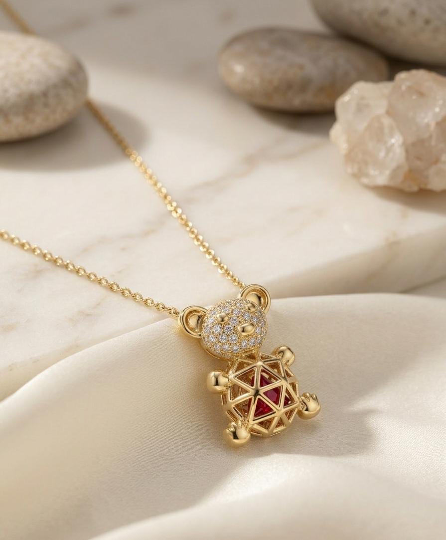The Whimsical Bear Pendant