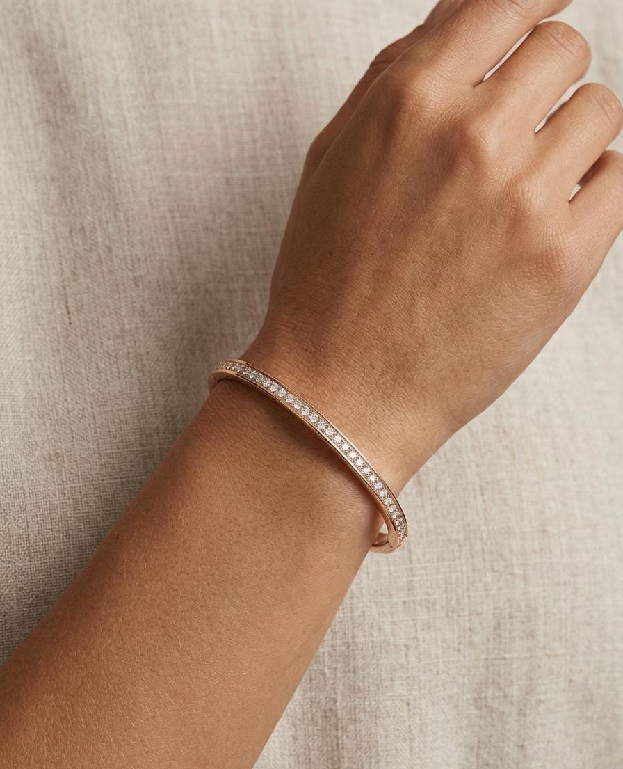 The Celestial Rose Eternity Bangle