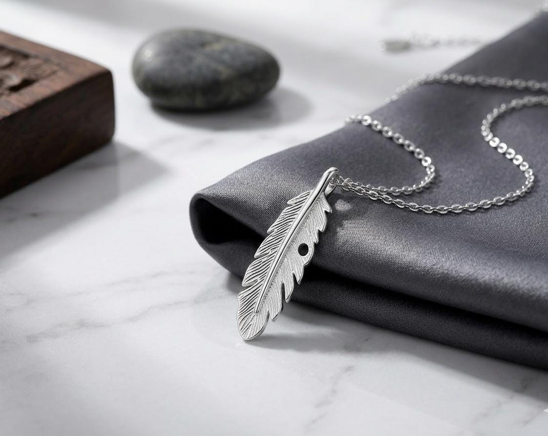 The Ethereal Plume Pendant