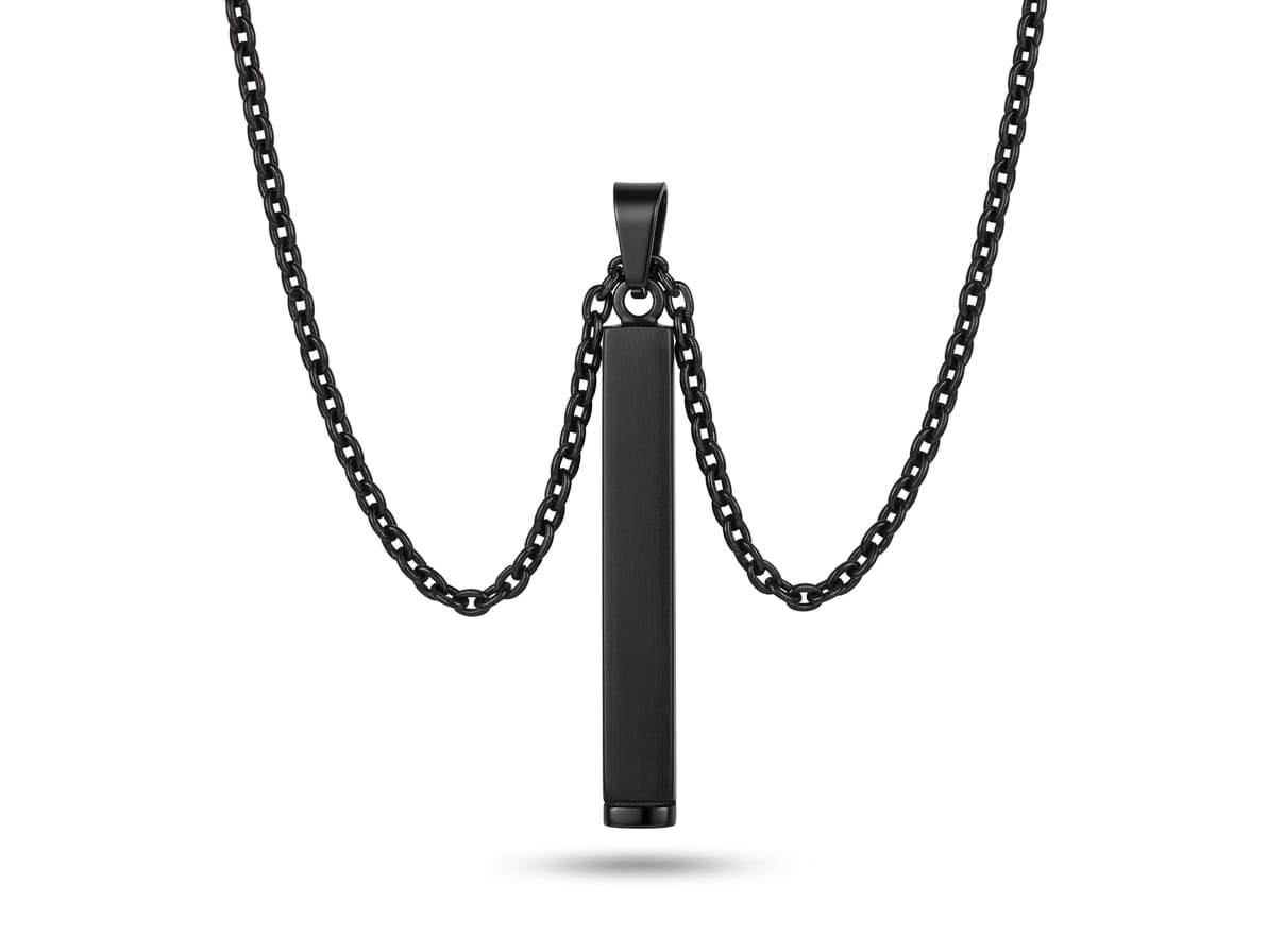 The Obsidian Pillar Pendant