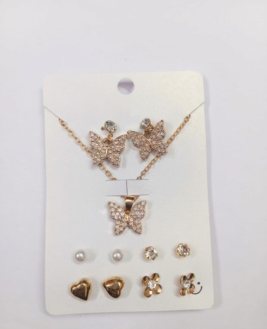 The Golden Mariposa & Heart Curated Collection