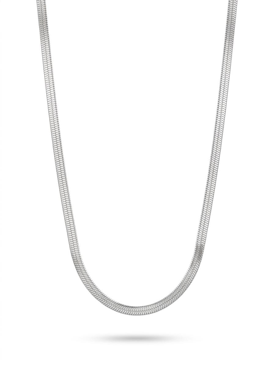 The liquid Silk Herringbone Chain 