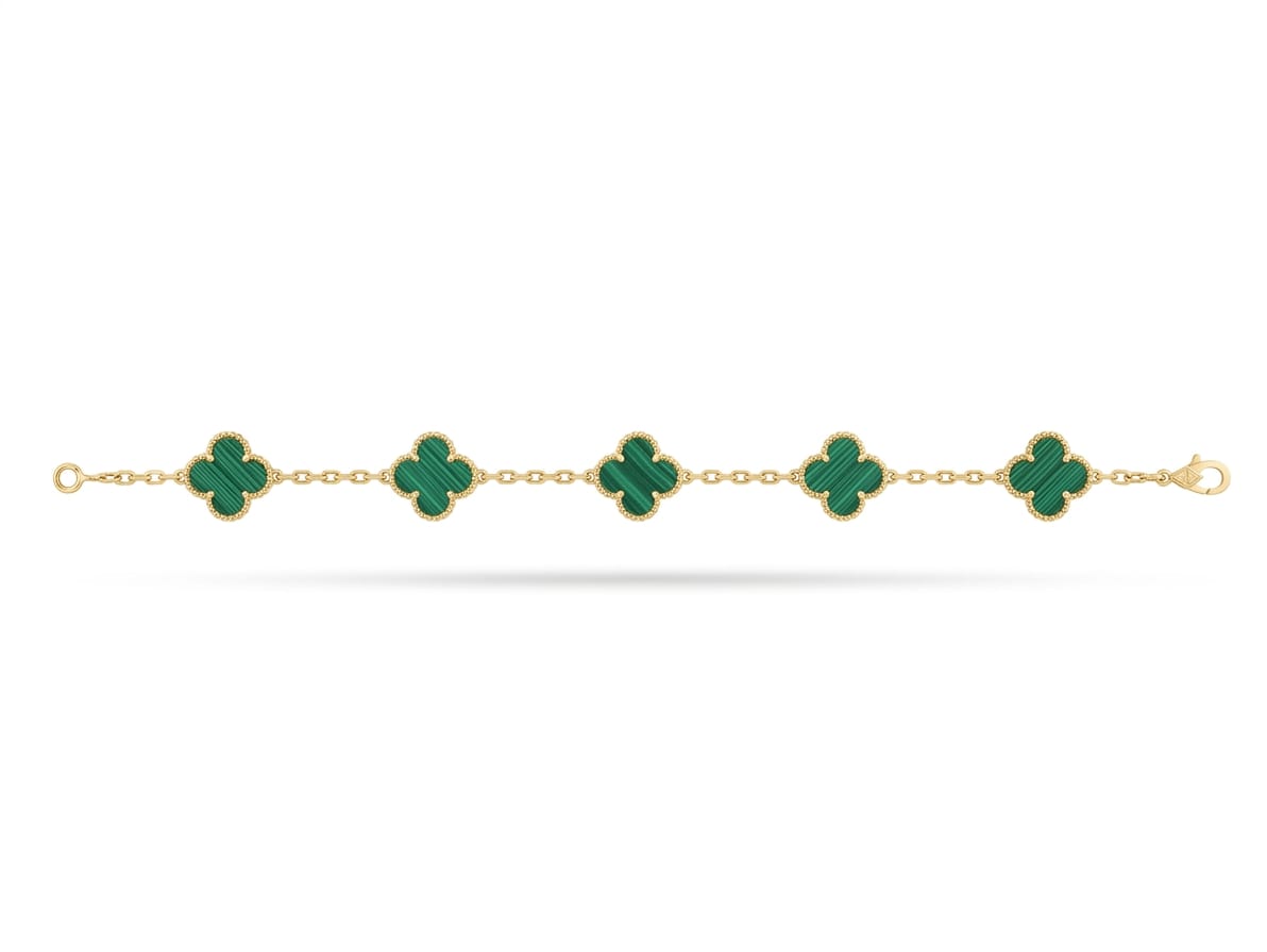 The Verdant Fortune Clover Bracelet